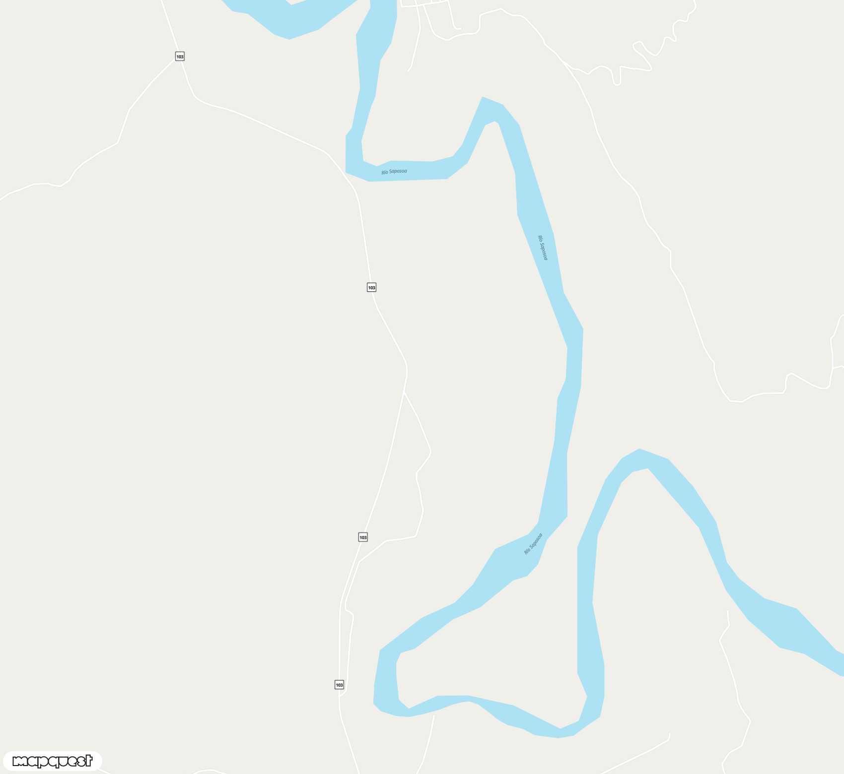 Carte de <span>Aérodrome de </span>Saposoa<span>(SQU)</span>