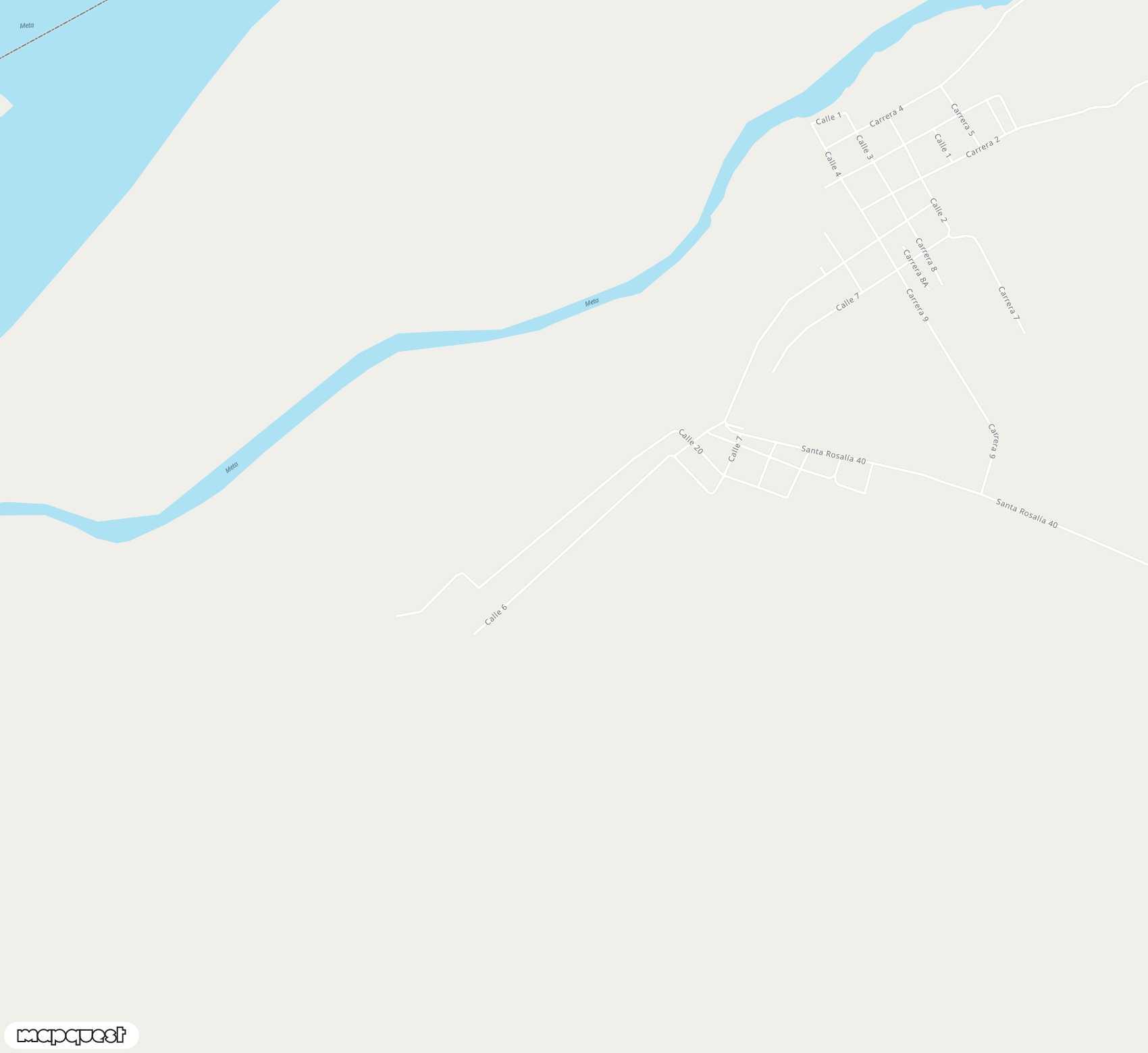 Carte de <span>Aérodrome de </span>Santa Rosalia<span>(SSL)</span>