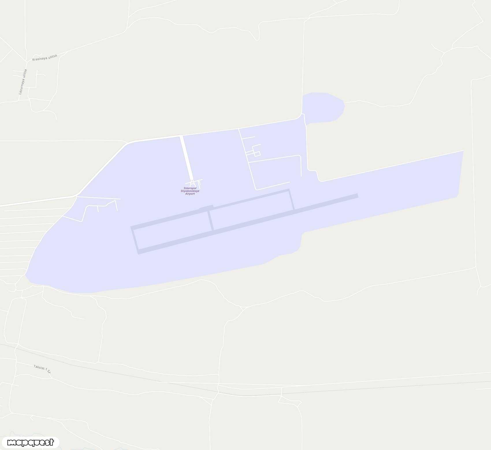 Carte de Stavropol Shpakovskoye <span>airport (STW)</span>