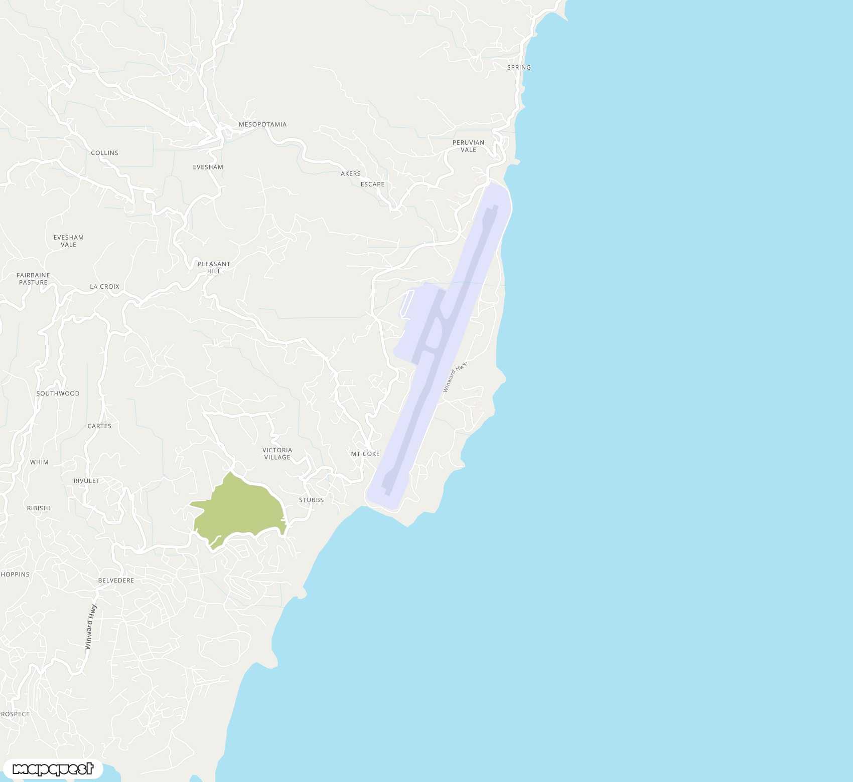 Carte de Argyle <span>airport (SVD)</span>