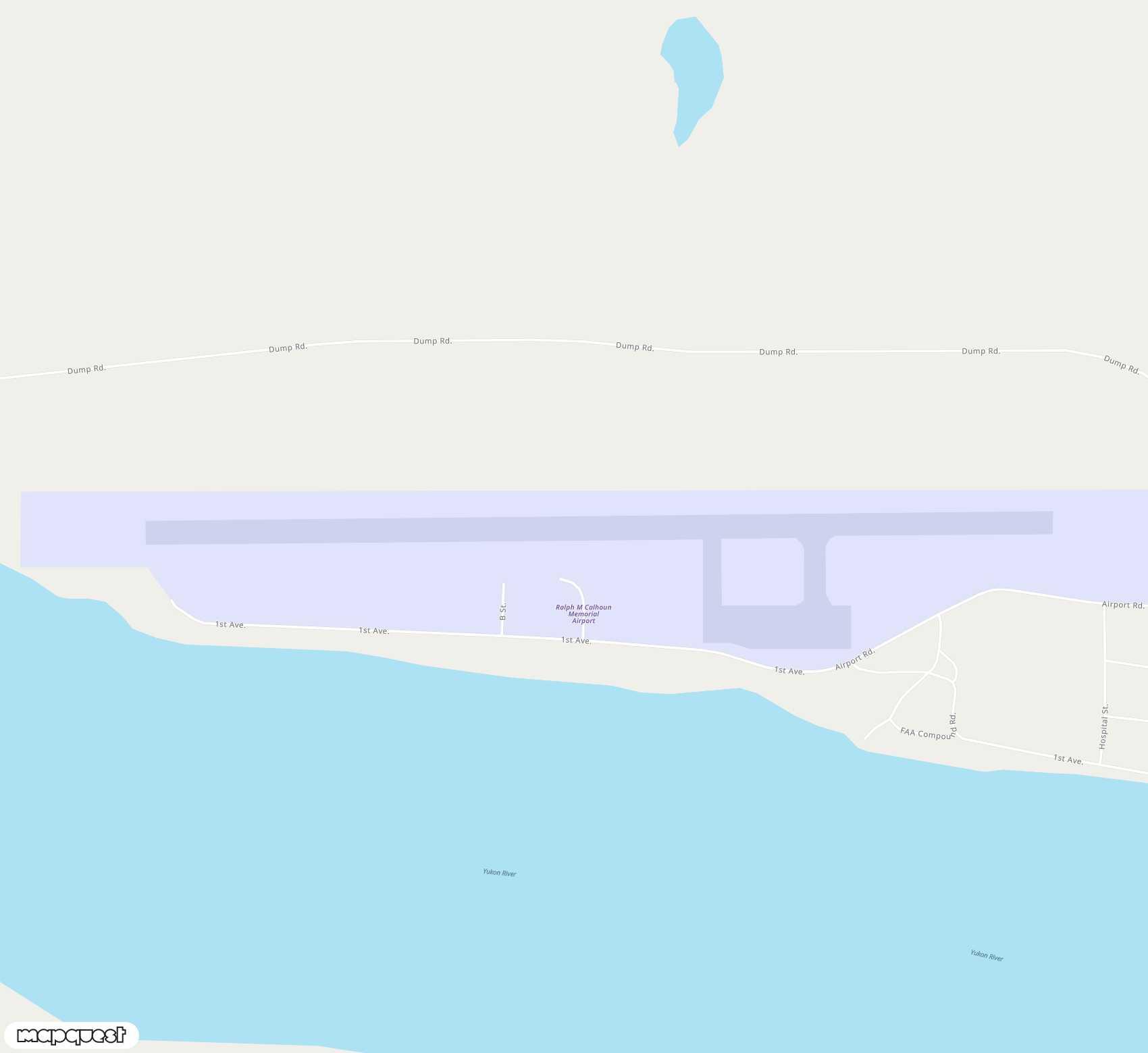 Carte de <span>Aérodrome de </span>Ralph M Calhoun Memorial<span>(TAL)</span>