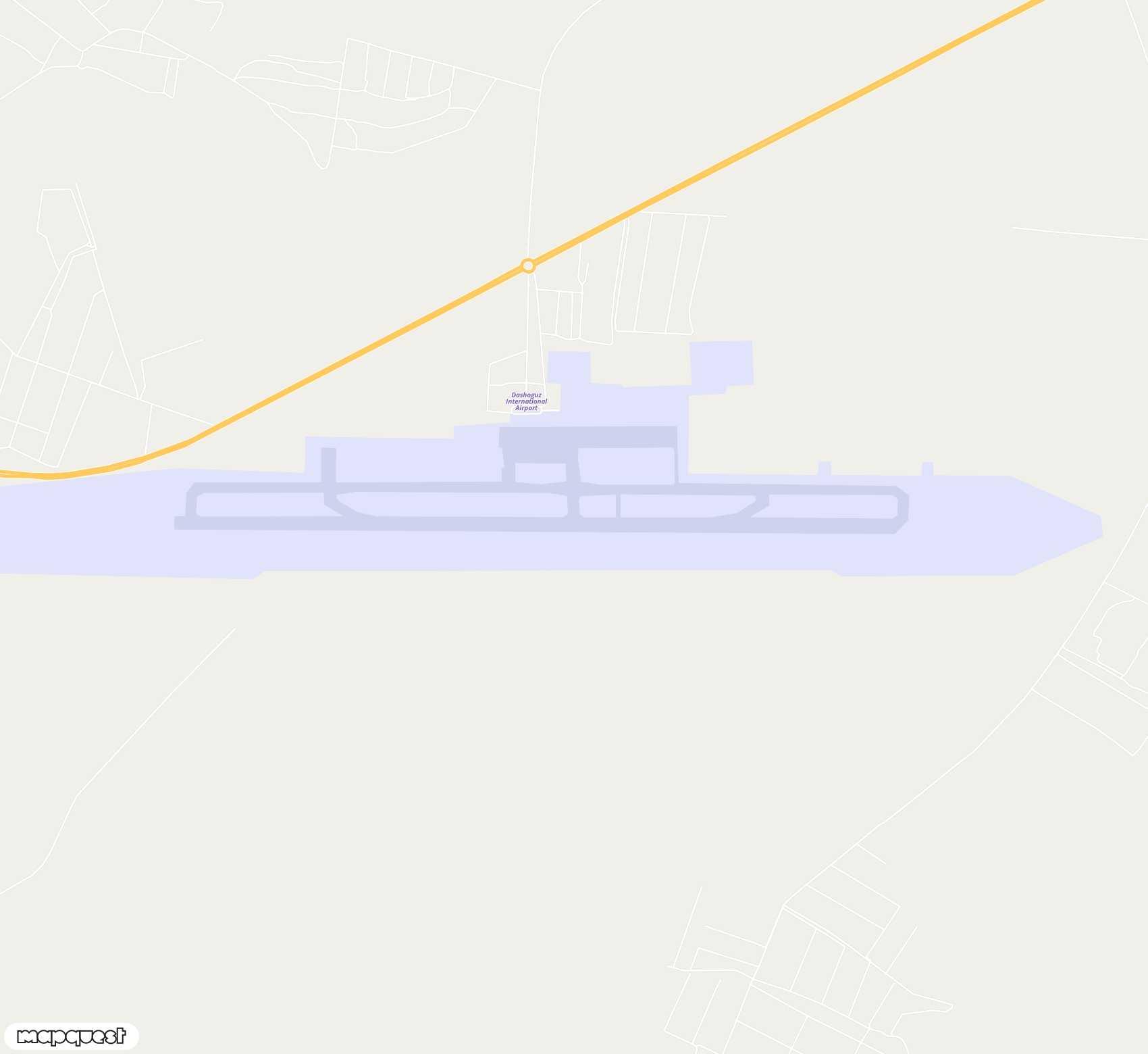 Carte de Da?oguz <span>airport (TAZ)</span>