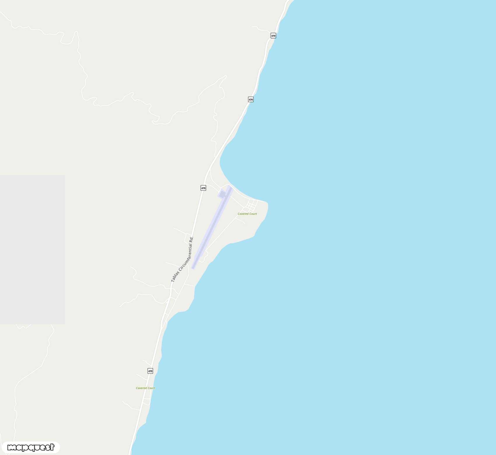 Carte de <span>Aéroport de </span>Tugdan<span>(TBH)</span>