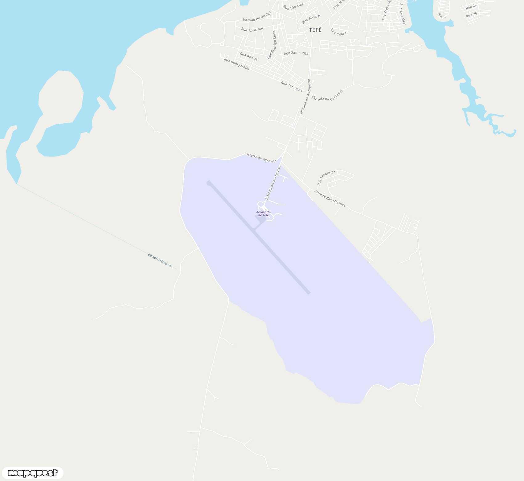 Carte de Tefé <span>airport (TFF)</span>
