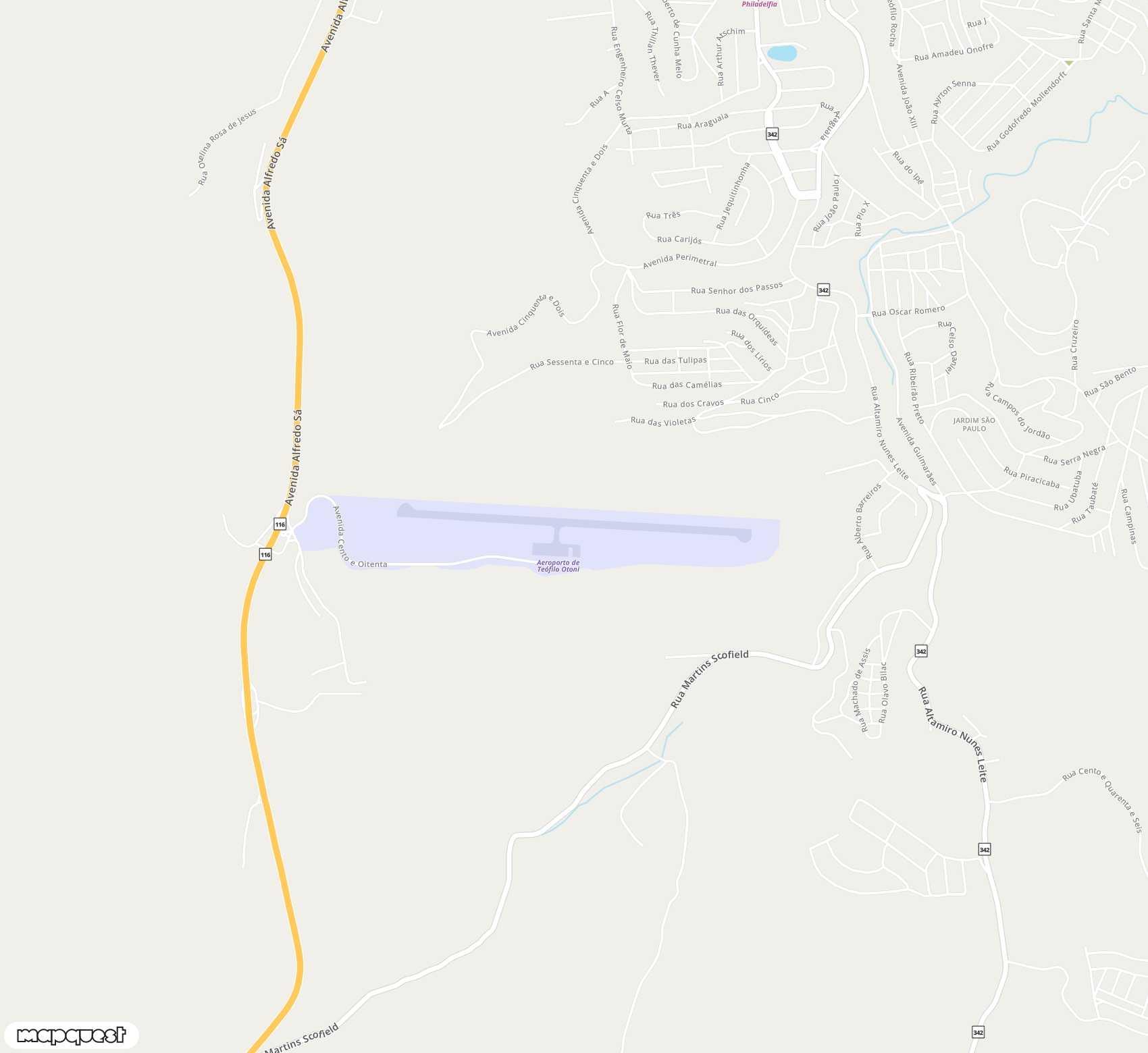 Carte de <span>Aérodrome de </span>Juscelino Kubitscheck<span>(TFL)</span>