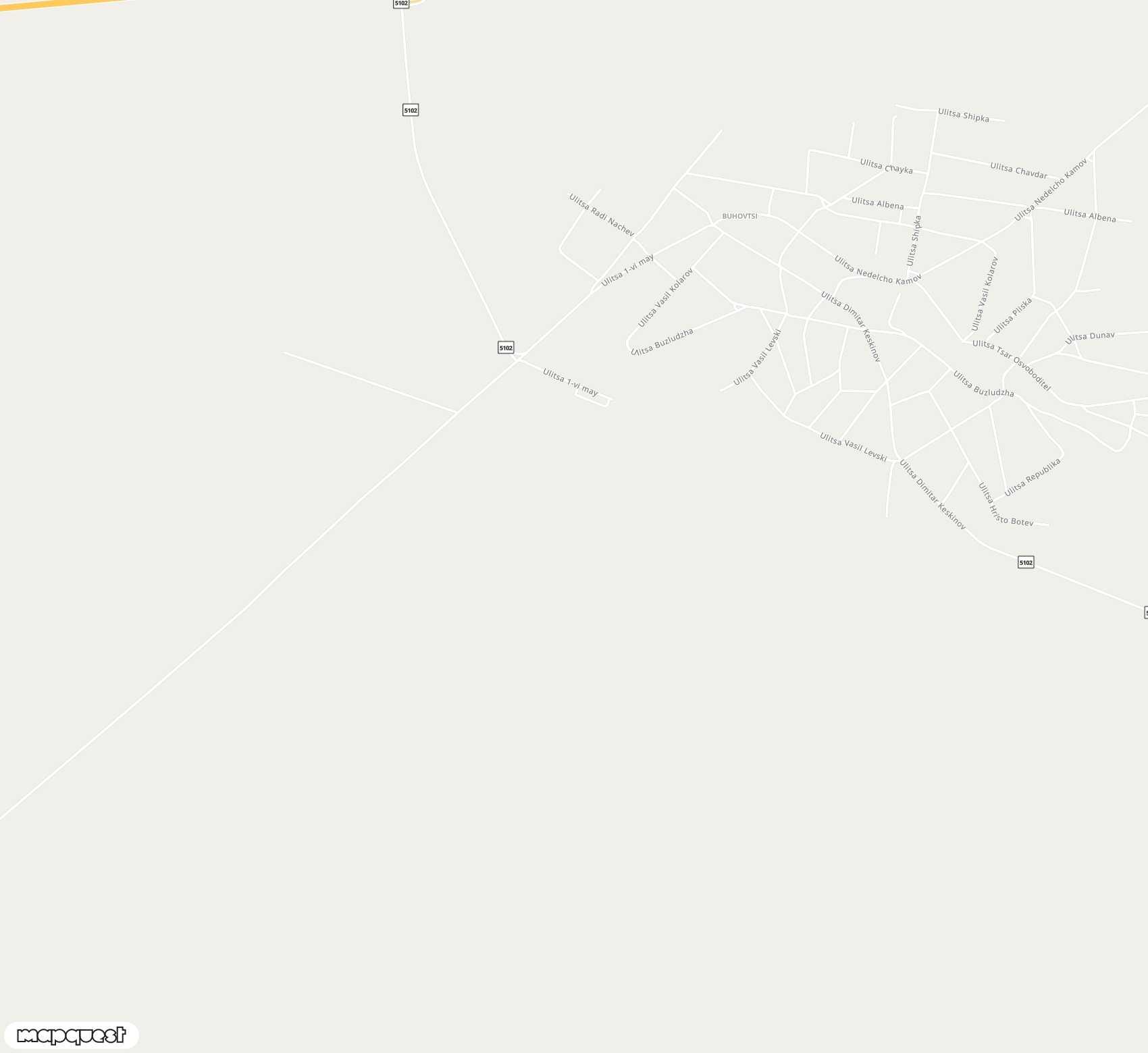 Carte de Targovishte / Buhovtsi Airfield <span>airfield (TGV)</span>