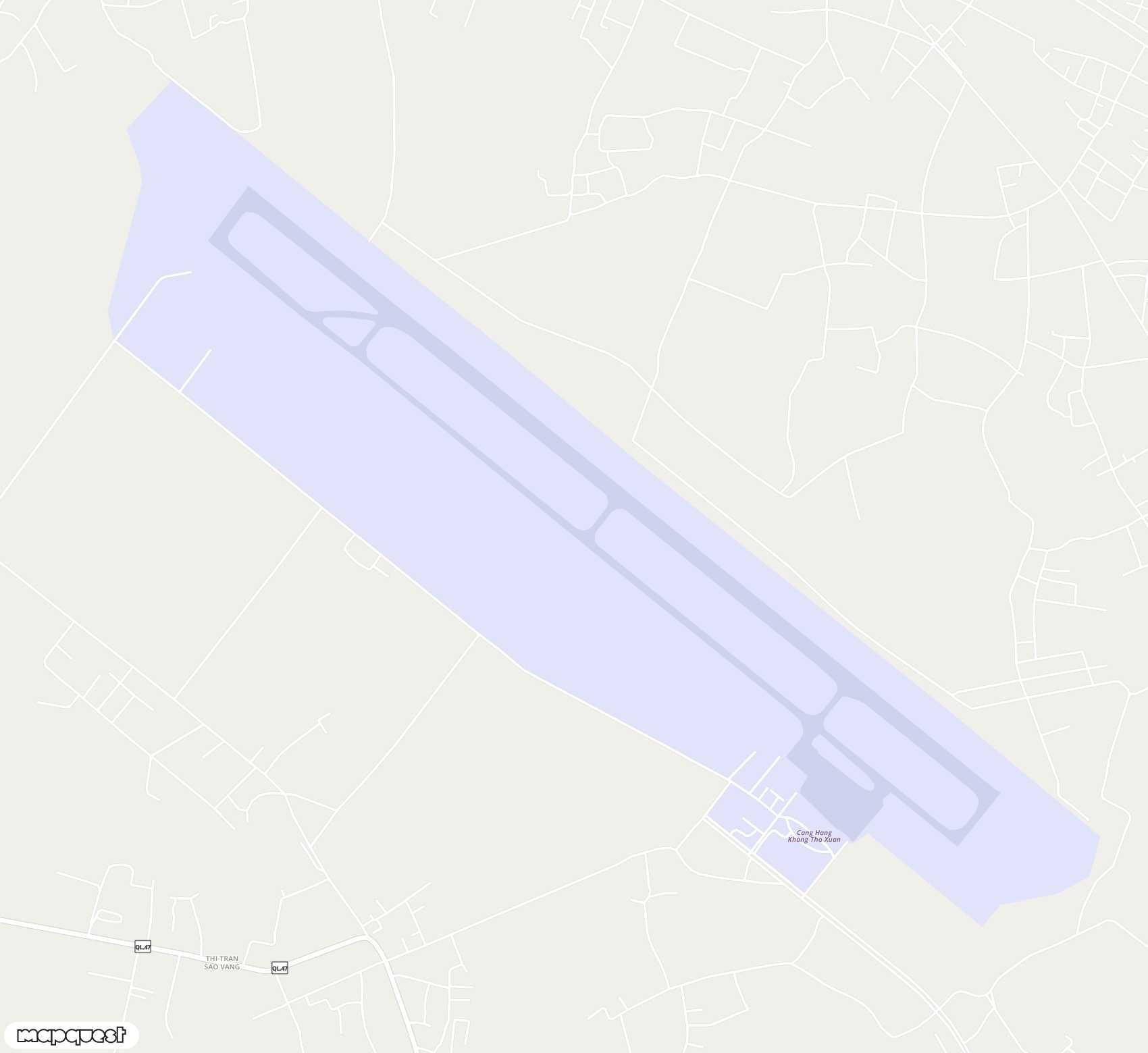 Carte de Tho Xuan <span>airfield (THD)</span>