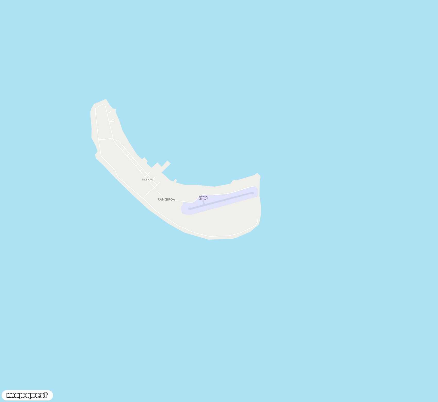 Carte de Tikehau <span>airport (TIH)</span>