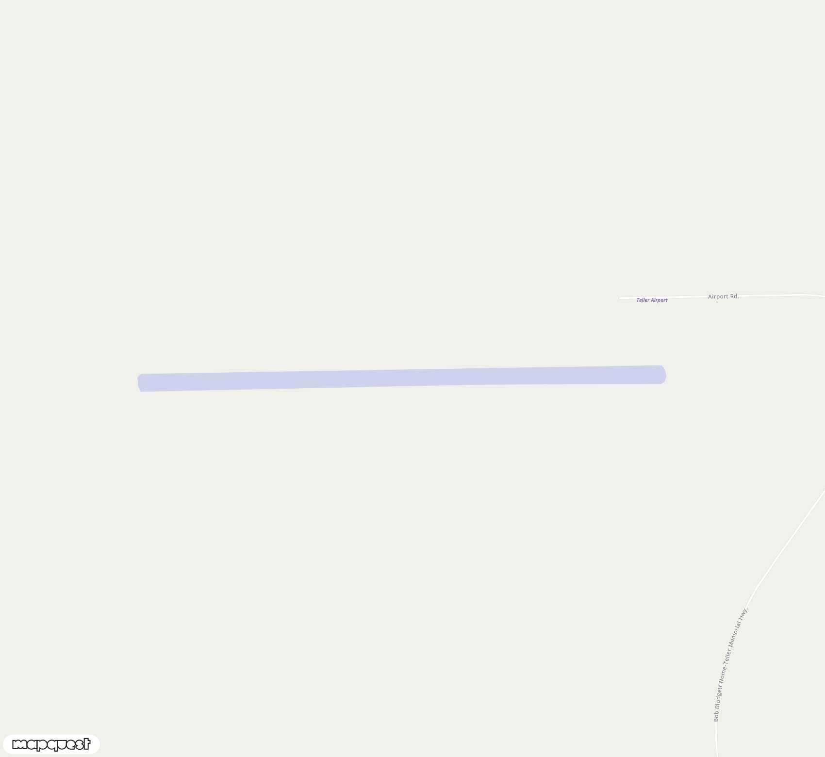 Carte de <span>Aérodrome de </span>Teller<span>(TLA)</span>