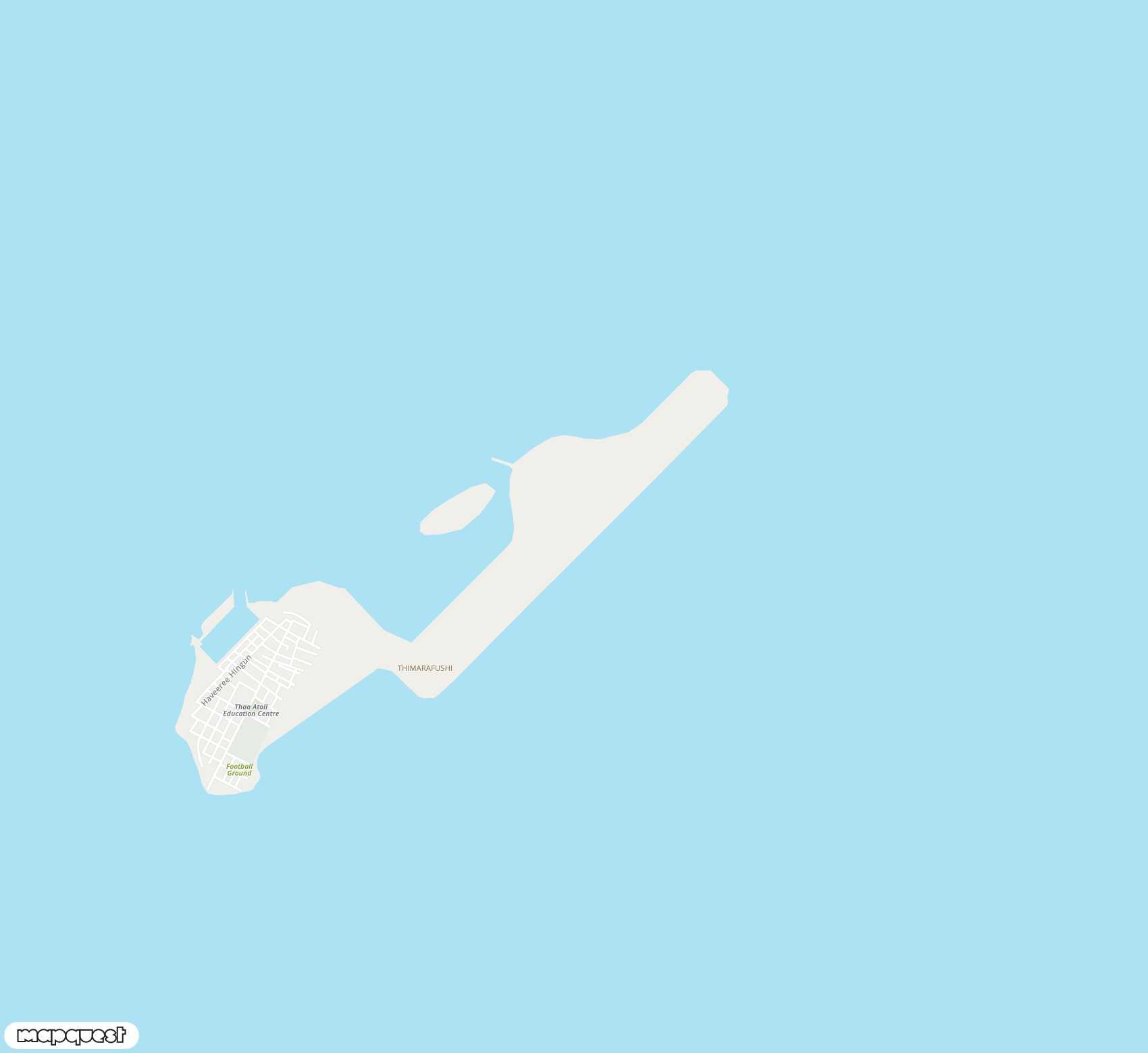 Carte de <span>Aérodrome de </span>Thimarafushi<span>(TMF)</span>