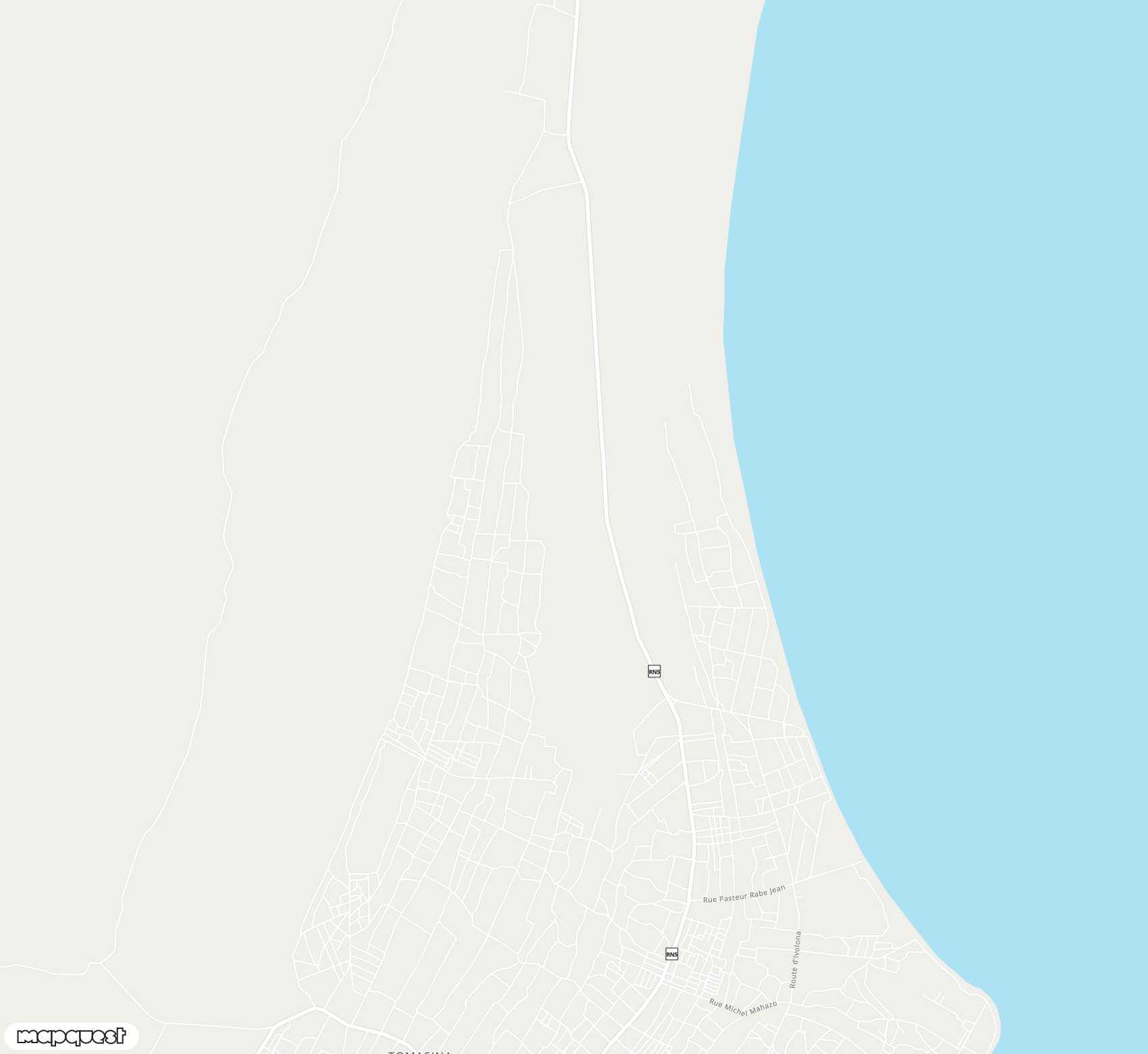 Carte de <span>Aéroport de </span>Toamasina Ambalamanasy<span>(TMM)</span>