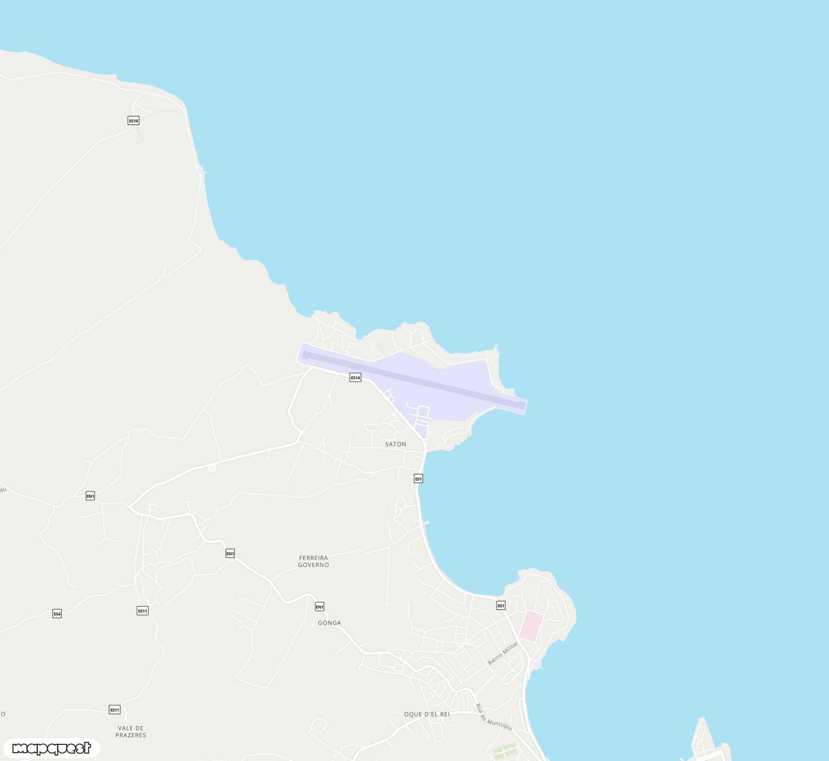Carte de São Tomé <span>airport (TMS)</span>