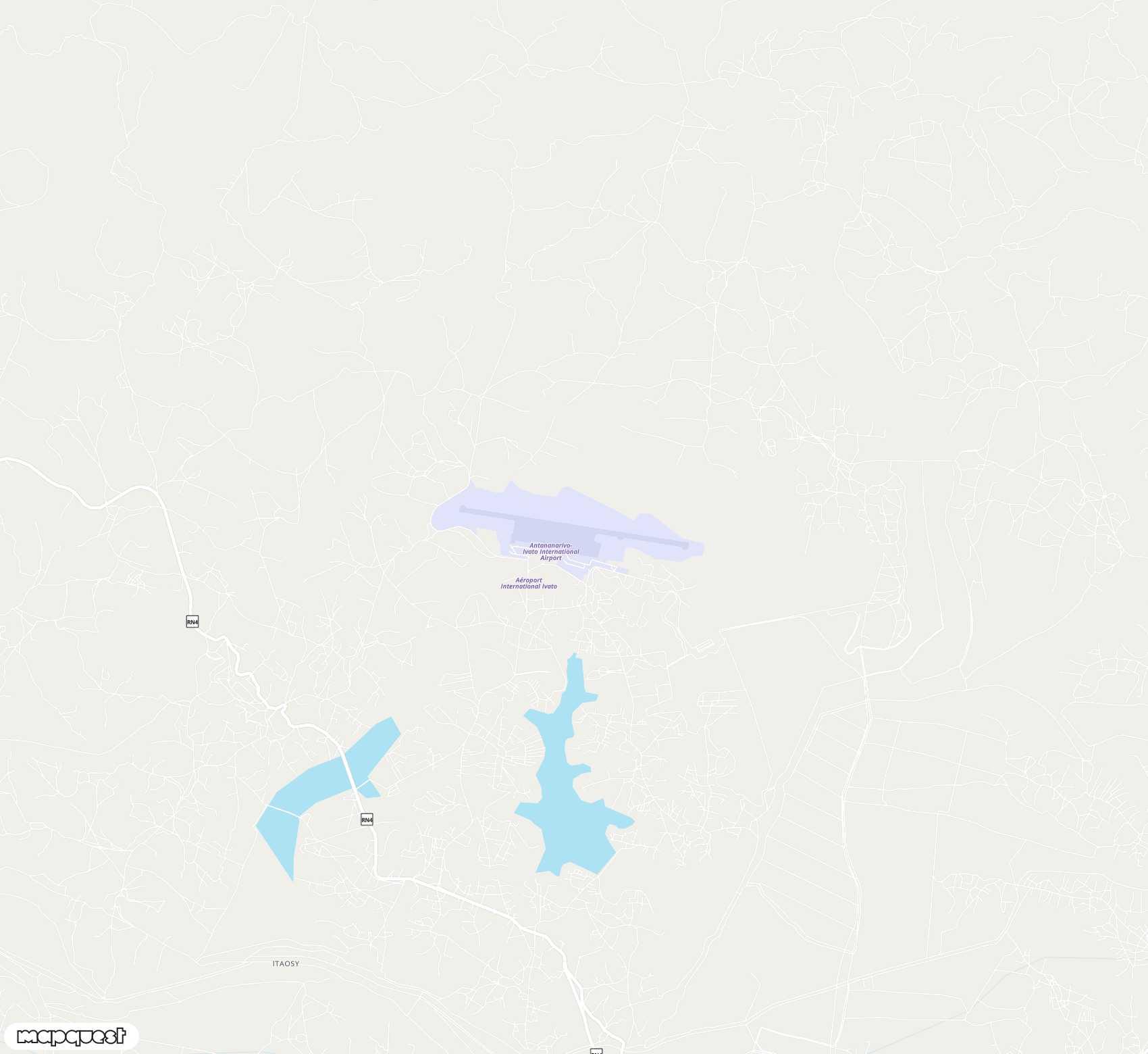 Carte de Ivato <span>international airport (TNR)</span>