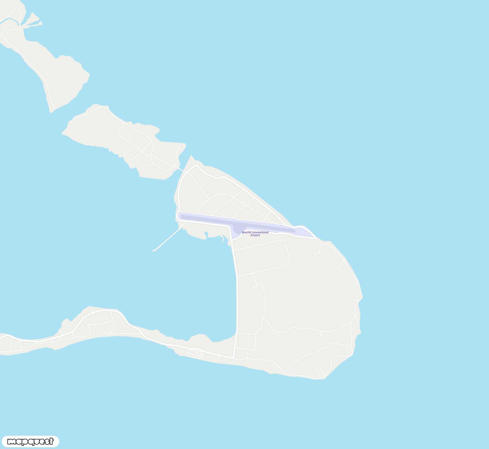 Carte de Bonriki <span>airport (TRW)</span>