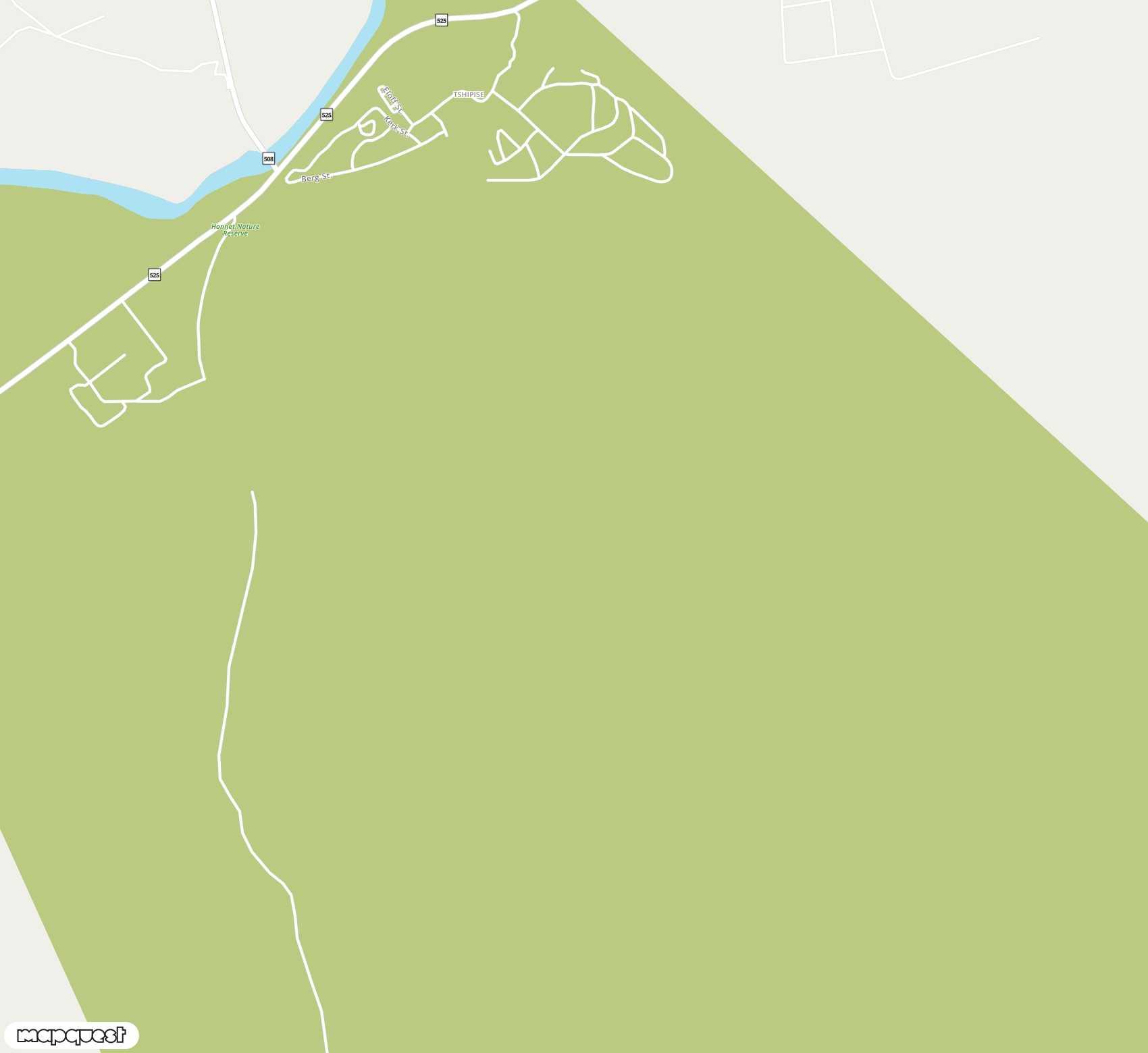 Carte de Tshipise <span>airfield (TSD)</span>