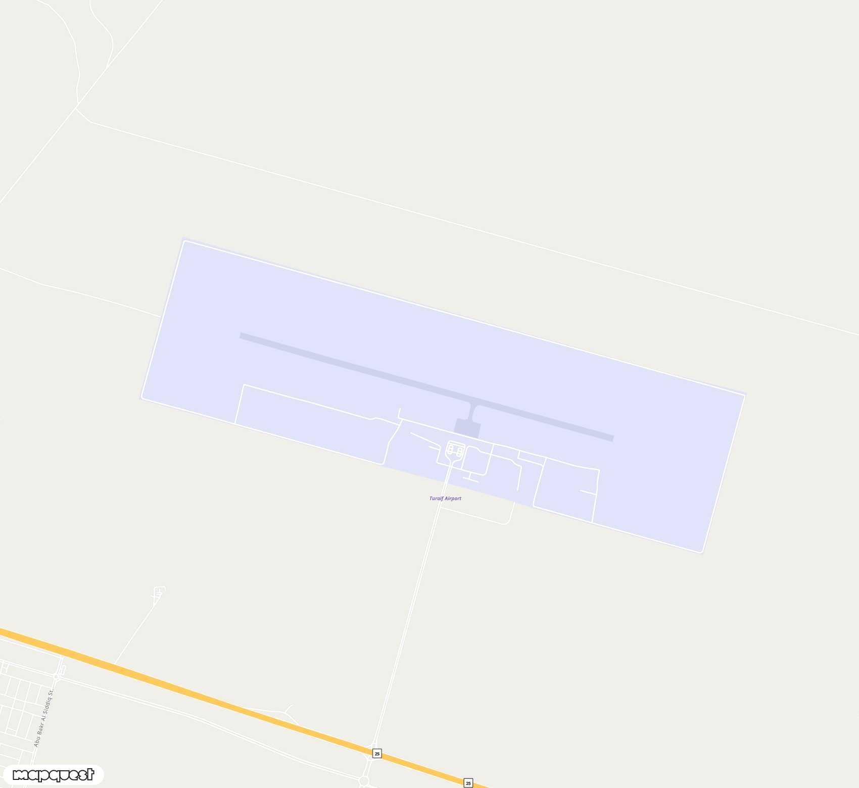 Carte de Turaif Domestic <span>airport (TUI)</span>