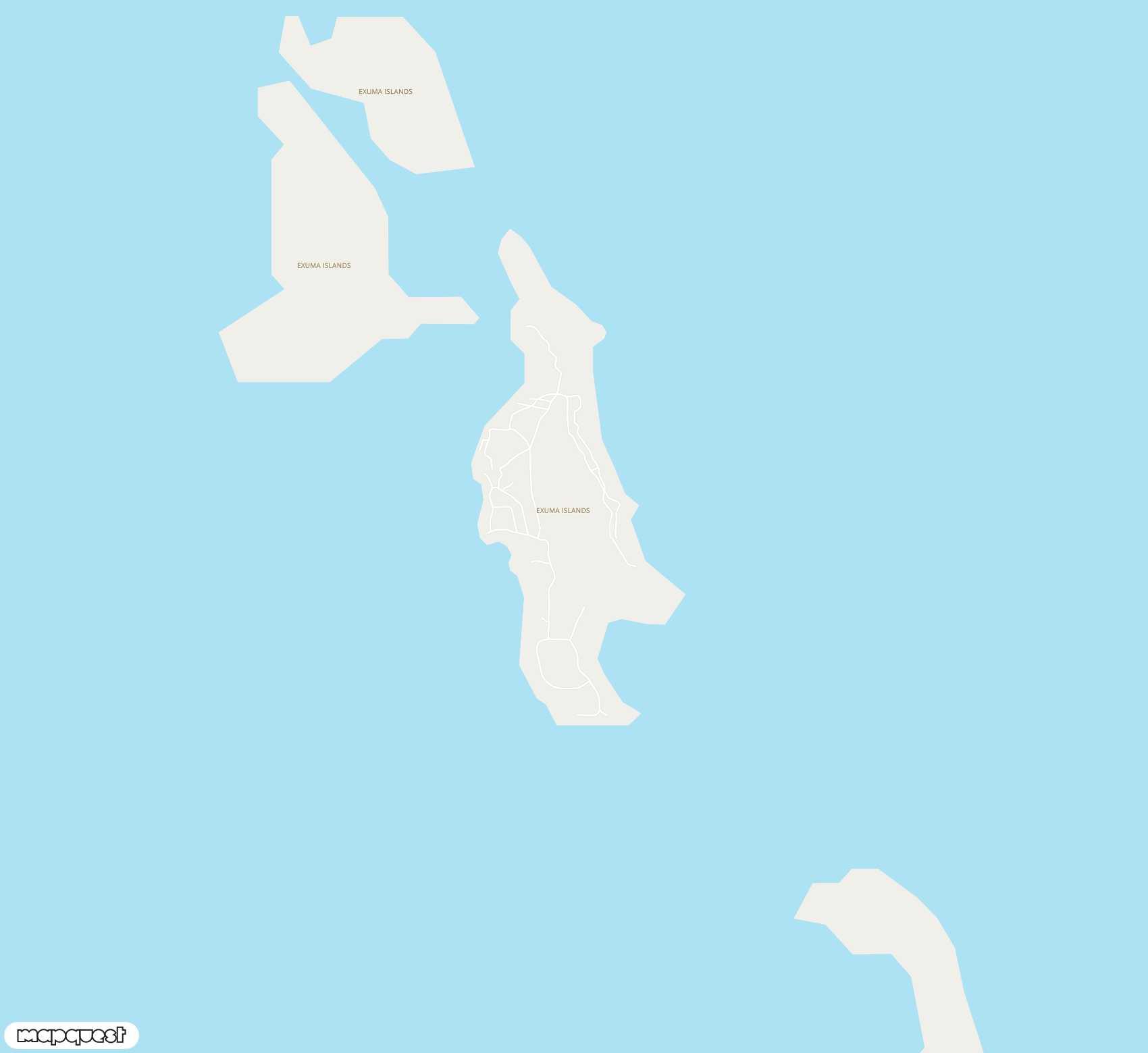 Carte de Staniel Cay <span>airport (TYM)</span>