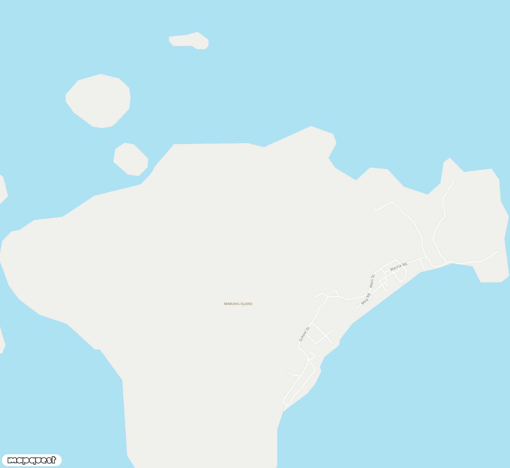 Carte de <span>Aérodrome de </span>Mabuiag Island<span>(UBB)</span>