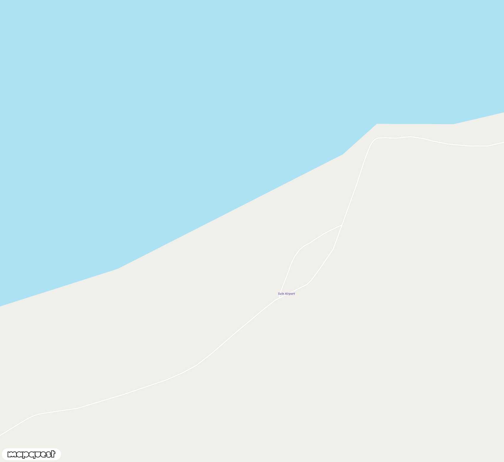 Carte de Sule <span>airfield (ULE)</span>