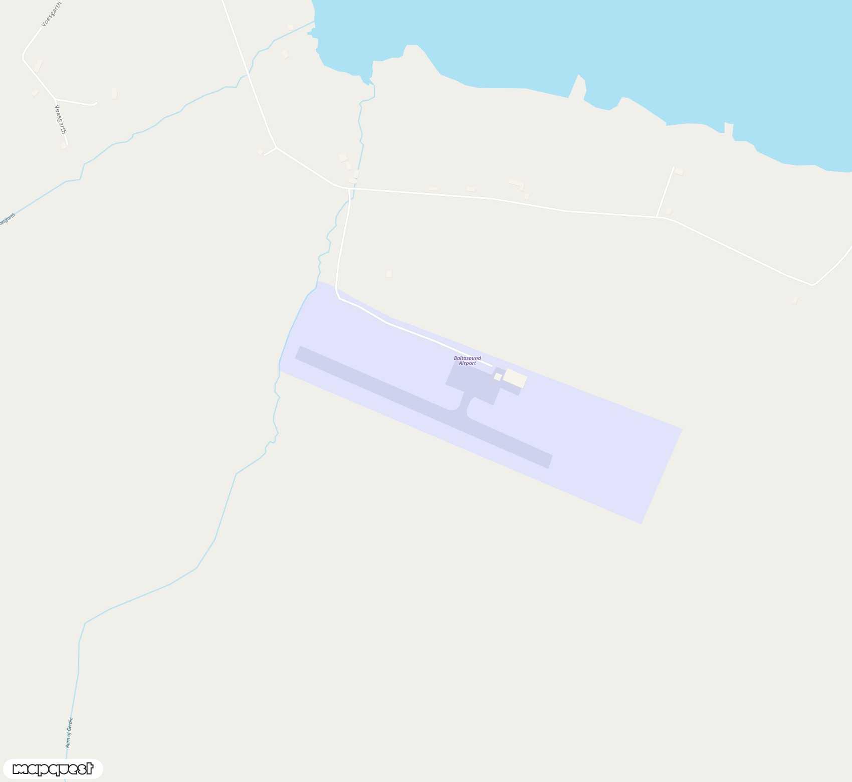 Carte de Unst <span>airfield (UNT)</span>