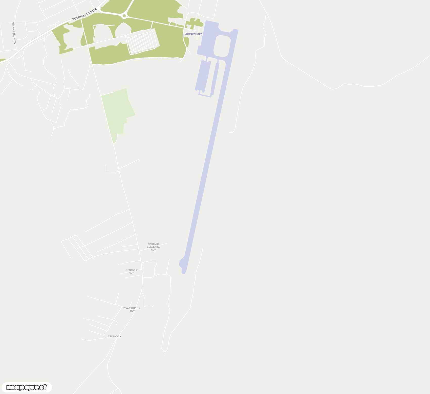 Carte de Uray <span>airport (URJ)</span>
