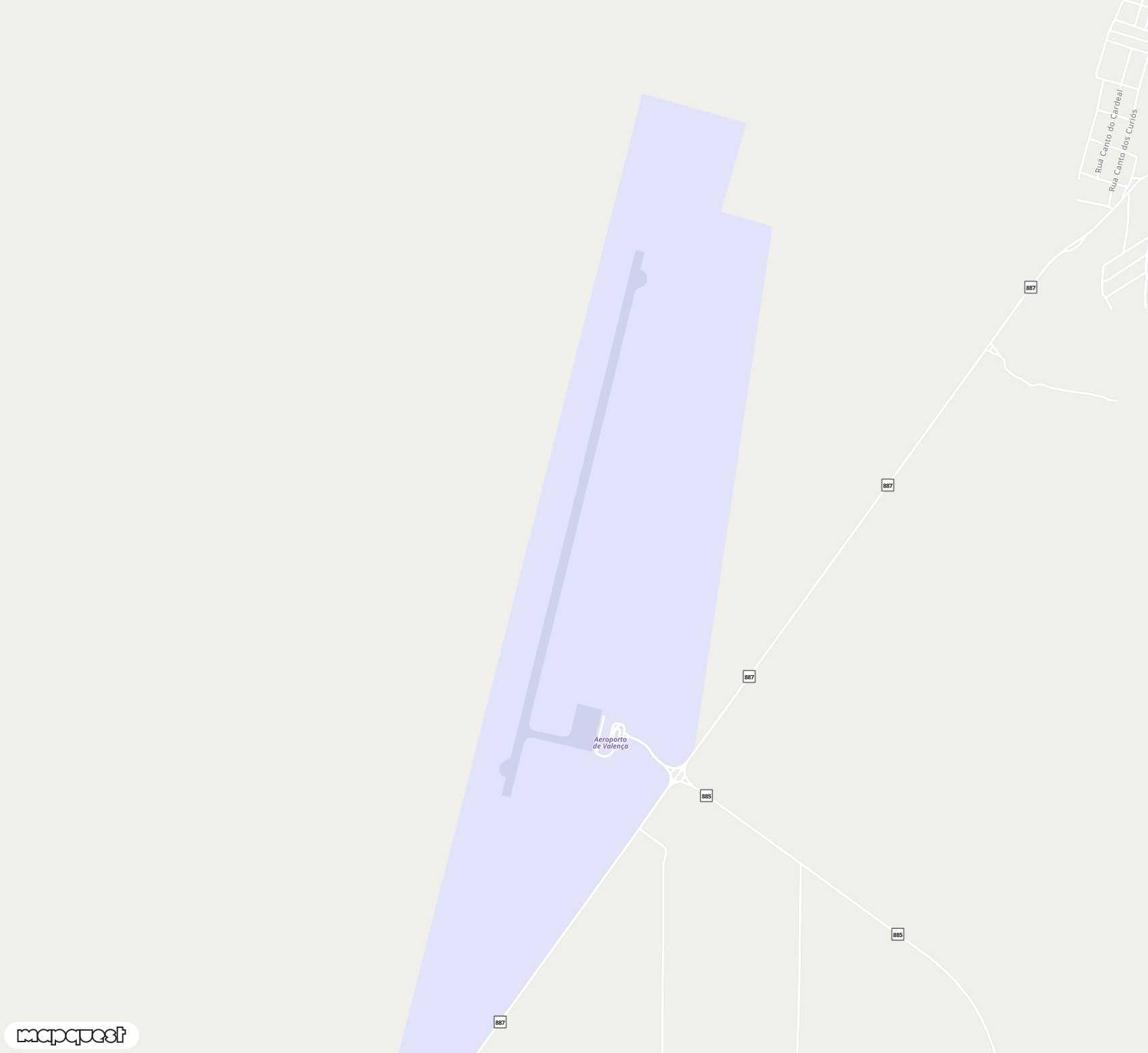 Carte de <span>Aérodrome de </span>Valença<span>(VAL)</span>