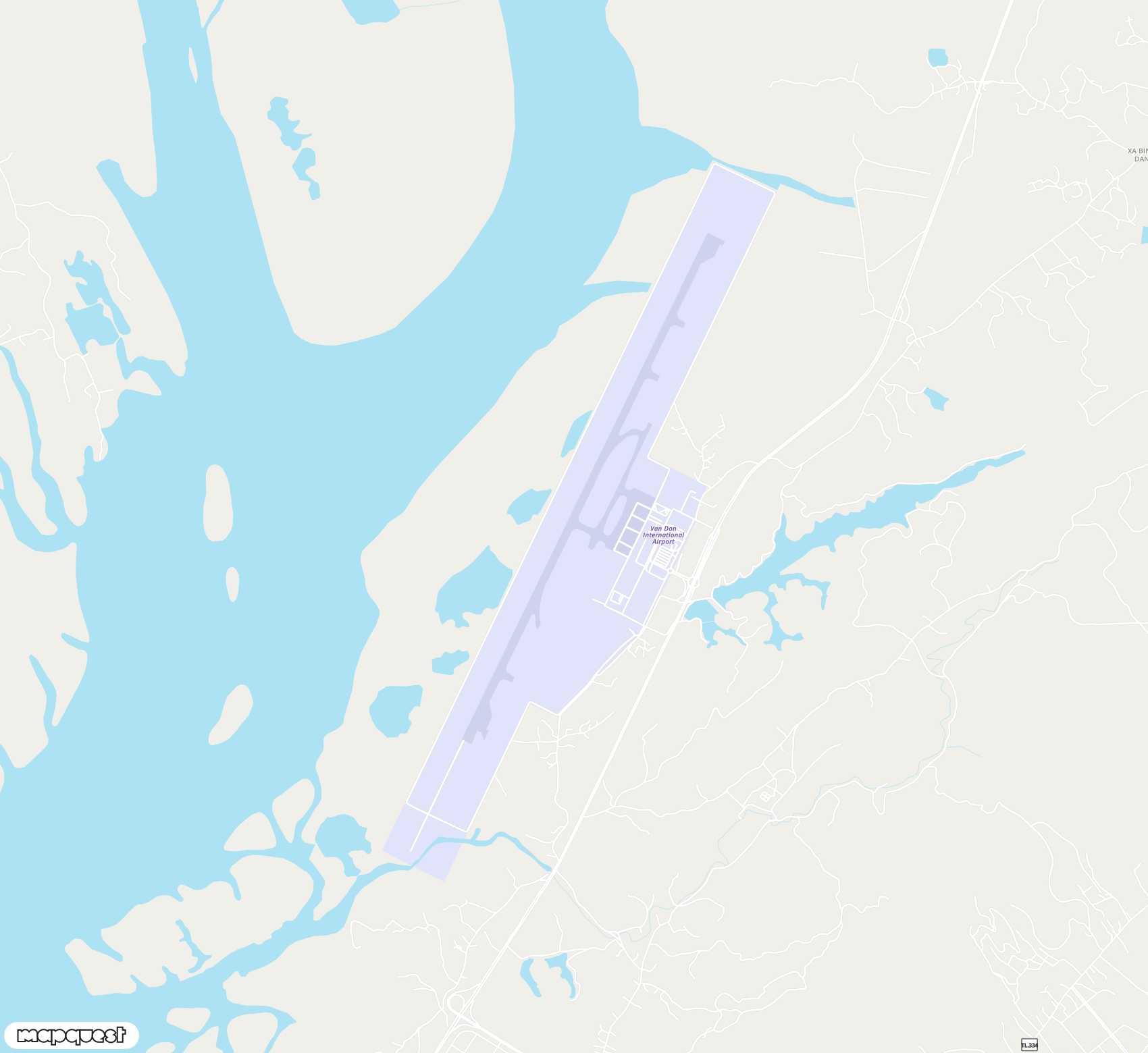 Carte de Van Don <span>airport (VDO)</span>
