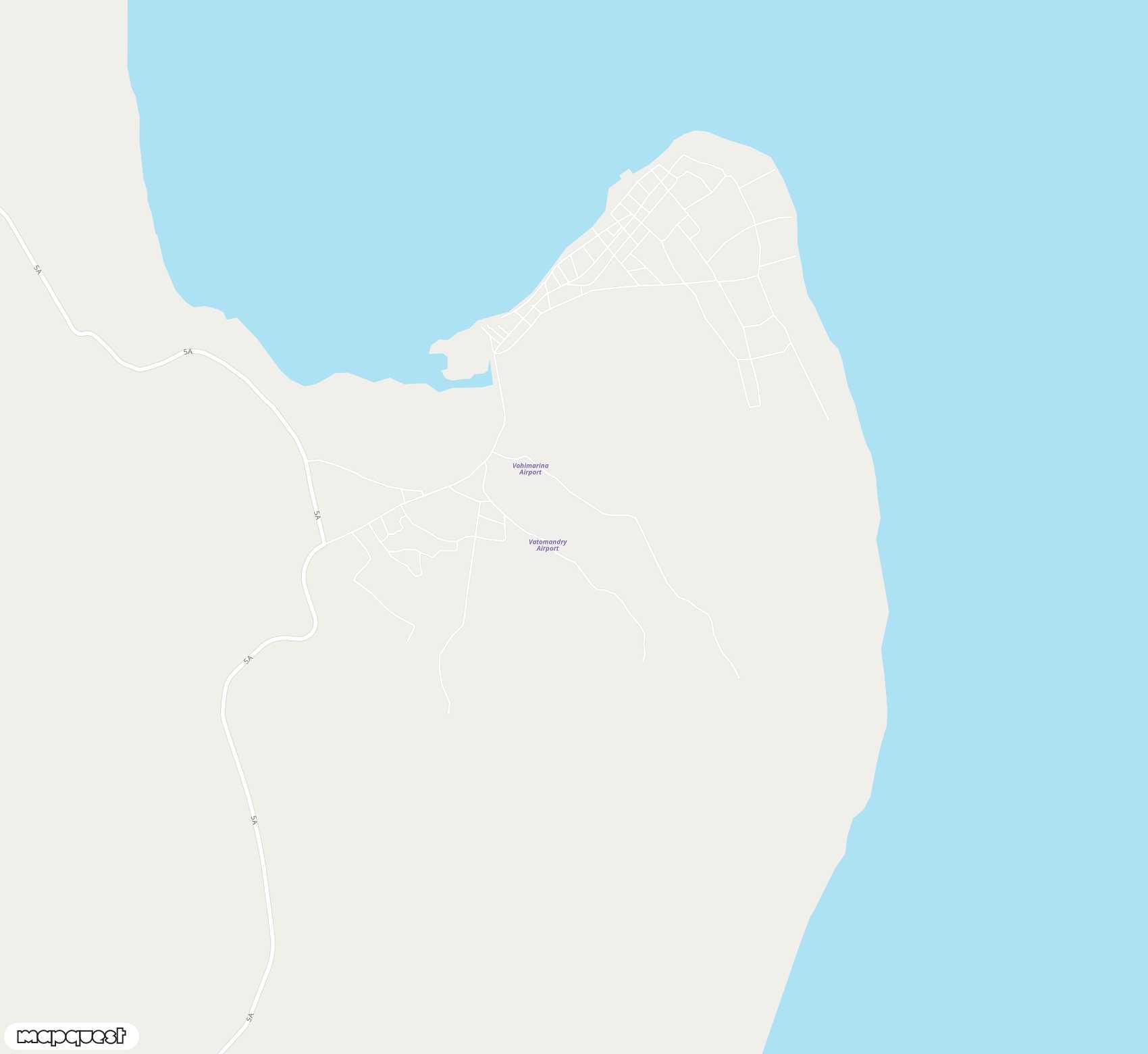 Carte de <span>Aéroport de </span>Vohemar<span>(VOH)</span>