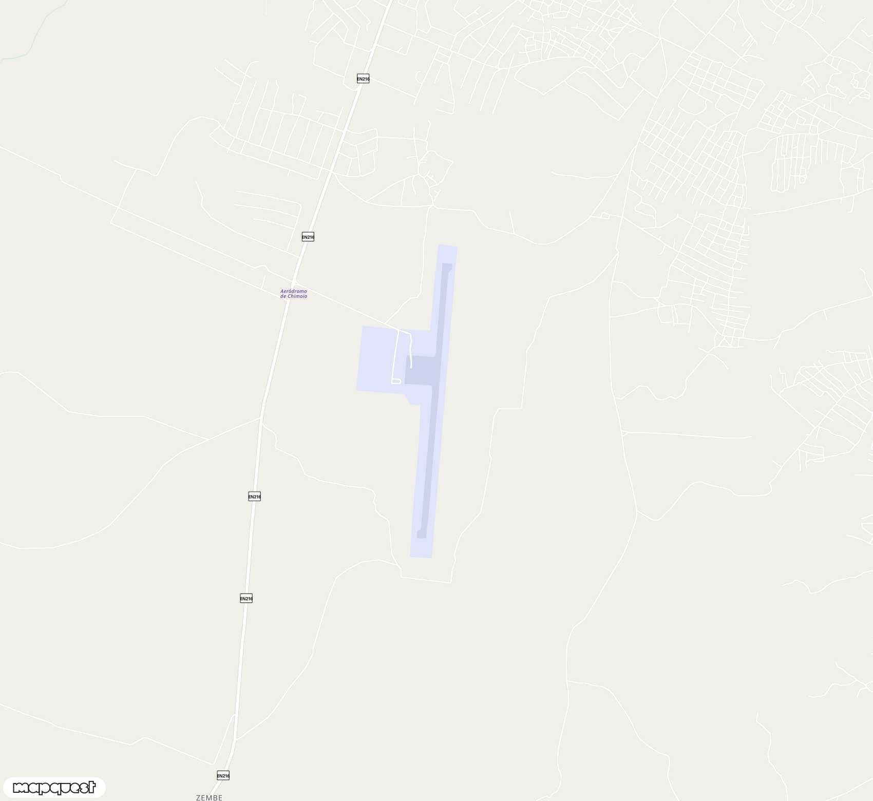 Carte de <span>Aéroport de </span>Chimoio<span>(VPY)</span>