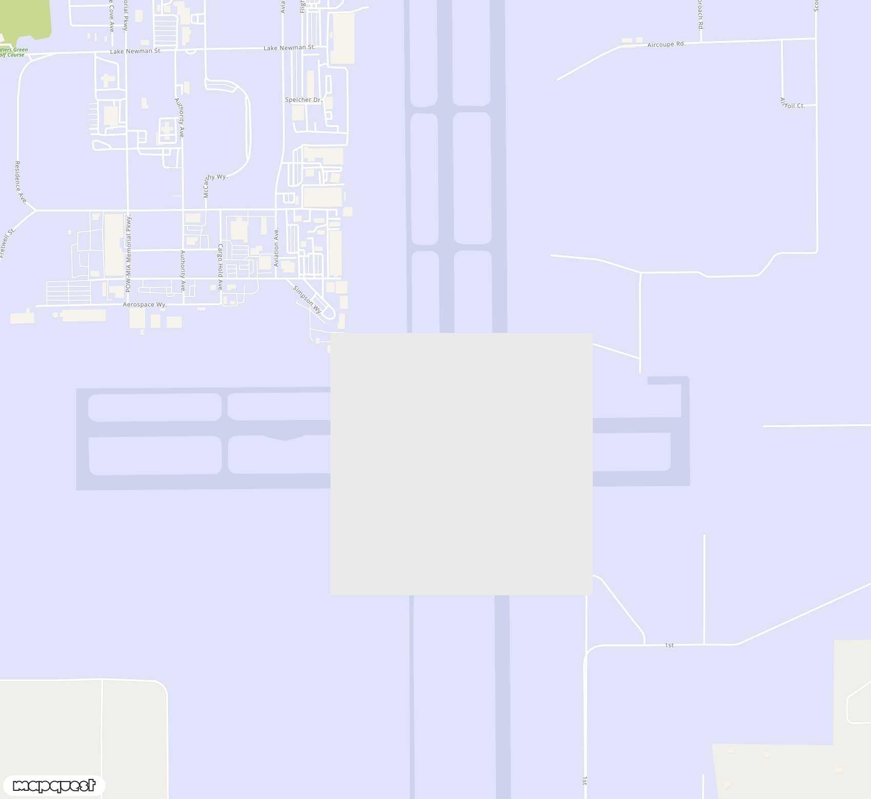 Carte de <span>Aérodrome de </span>Cecil<span>(VQQ)</span>