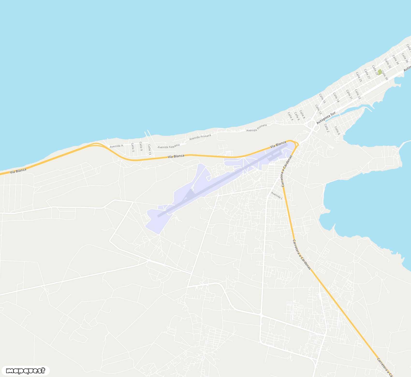 Carte de <span>Aéroport de </span>Kawama<span>(VRO)</span>