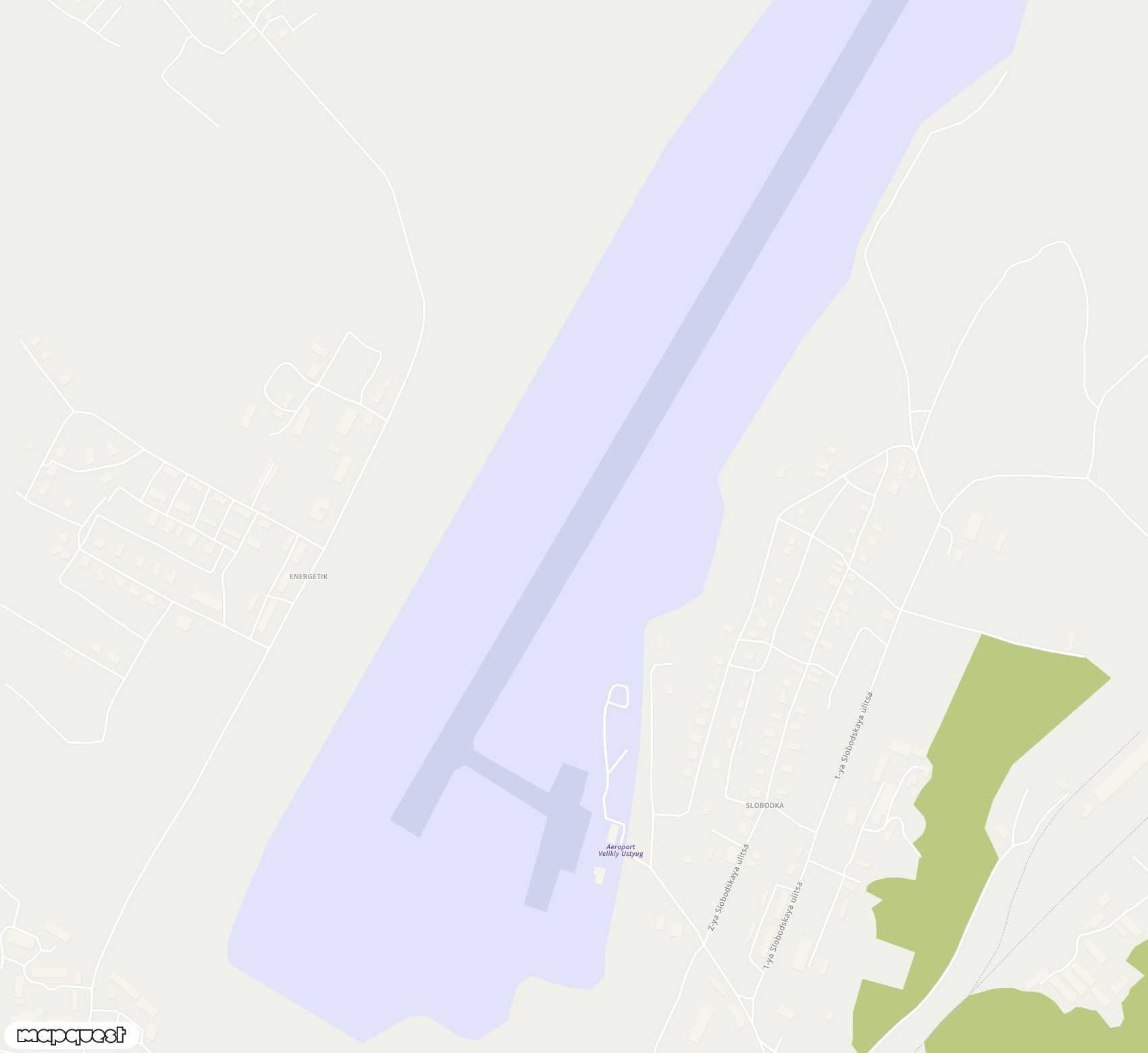 Carte de <span>Aérodrome de </span>Velikiy Ustyug<span>(VUS)</span>