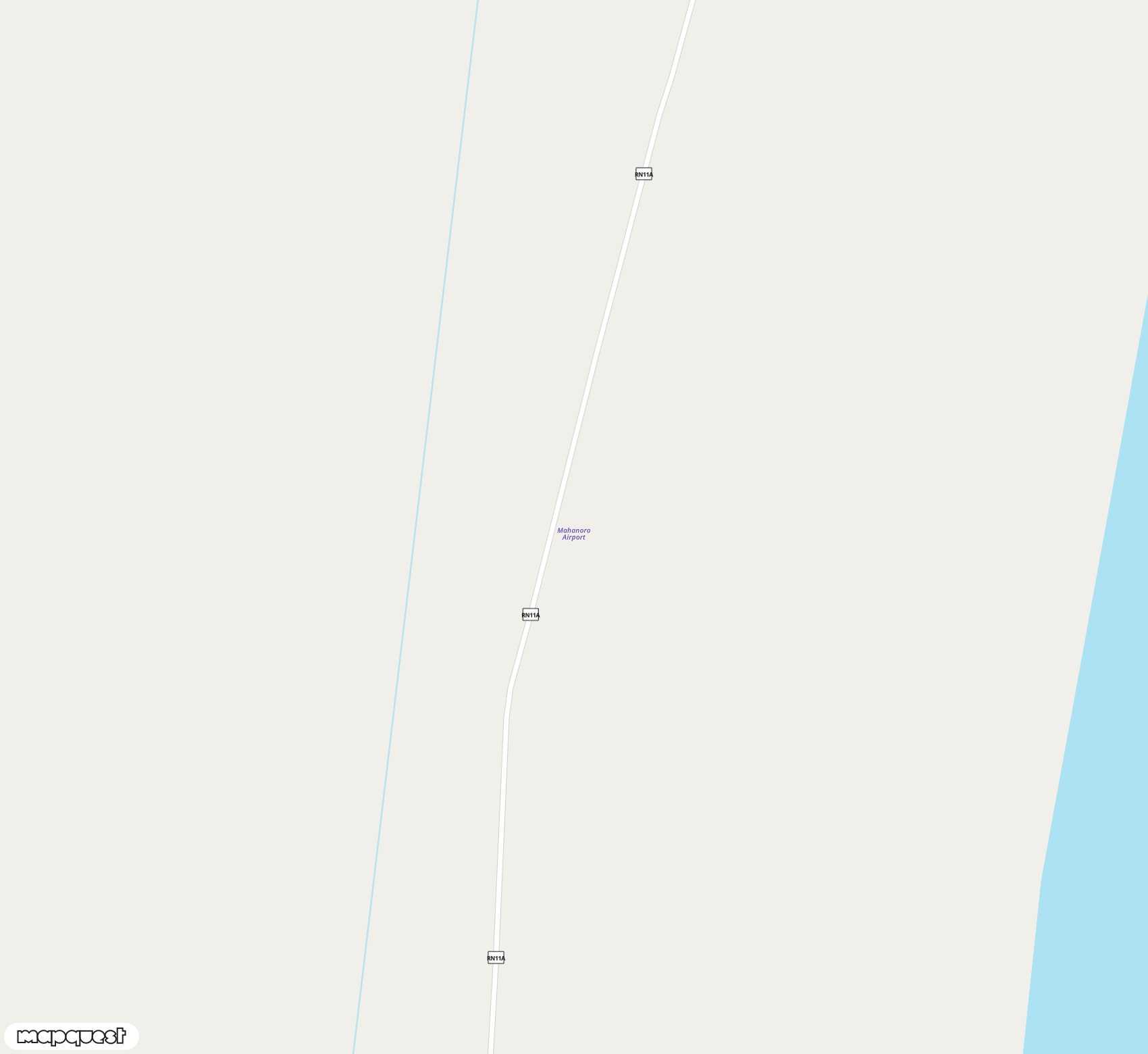 Carte de <span>Aérodrome de </span>Mahanoro<span>(VVB)</span>