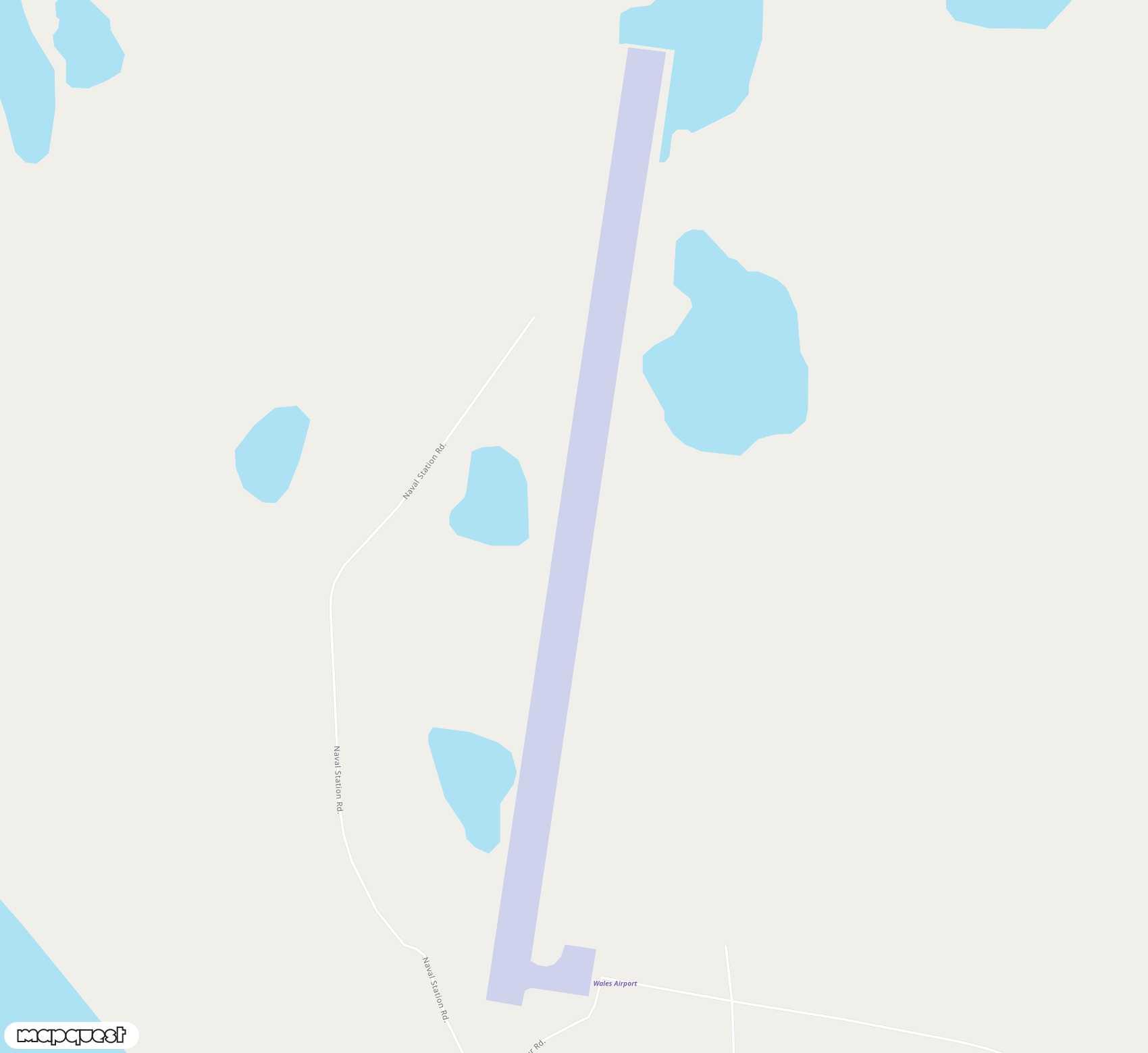 Carte de <span>Aérodrome de </span>Wales<span>(WAA)</span>