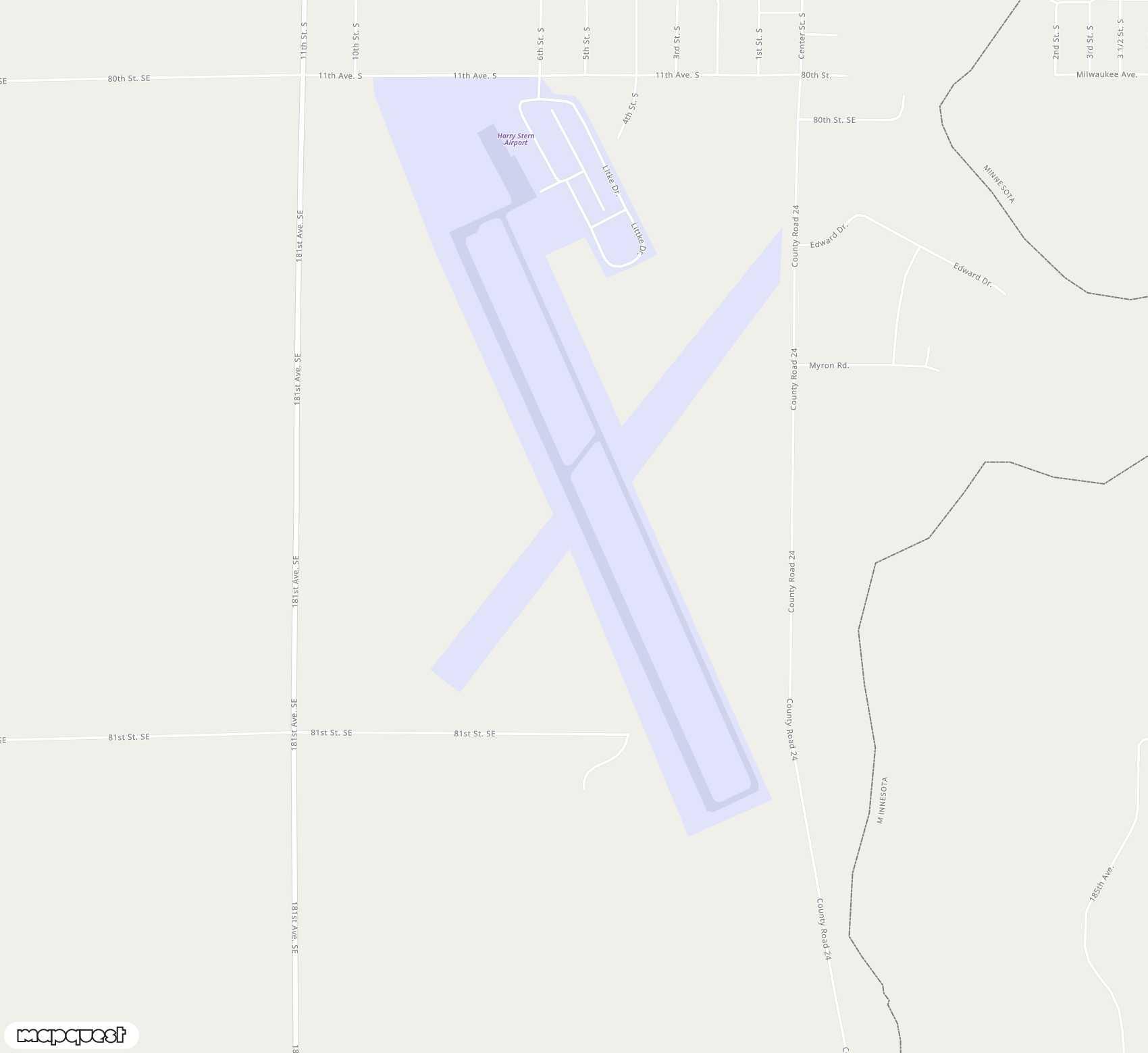 Carte de <span>Aérodrome de </span>Harry Stern<span>(WAH)</span>