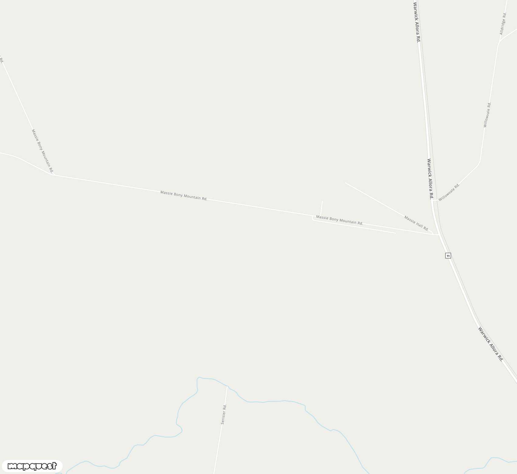 Carte de <span>Aérodrome de </span>Warwick<span>(WAZ)</span>