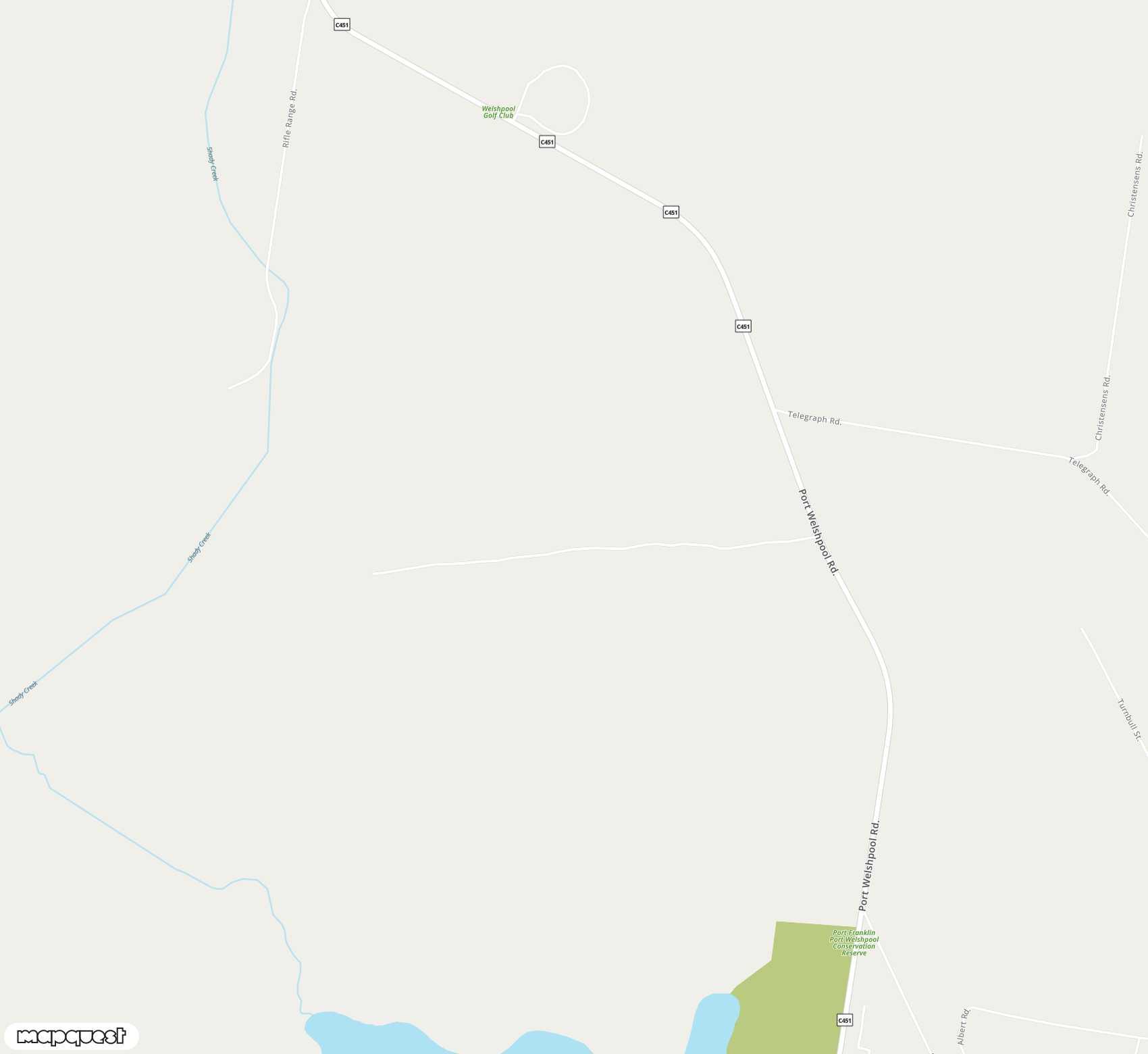 Carte de <span>Aérodrome de </span>Welshpool<span>(WHL)</span>