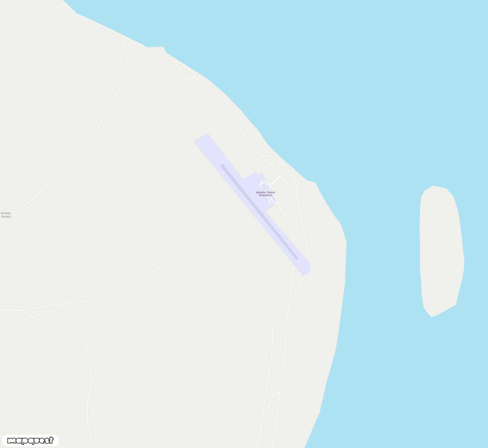 Carte de <span>Aéroport de </span>Matahora<span>(WNI)</span>