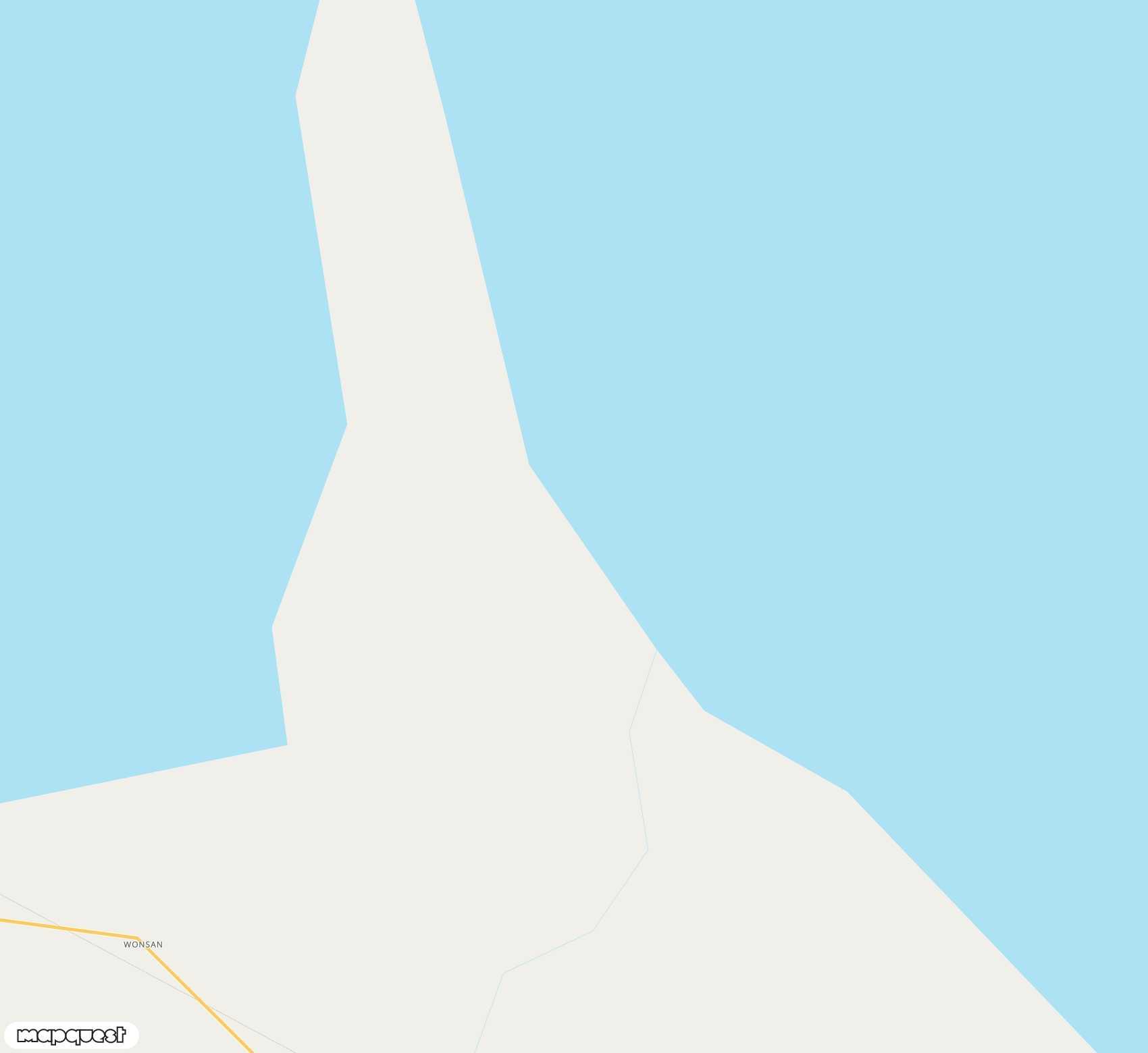 Carte de <span>Aéroport de </span>Wonsan Kalma<span>(WOS)</span>