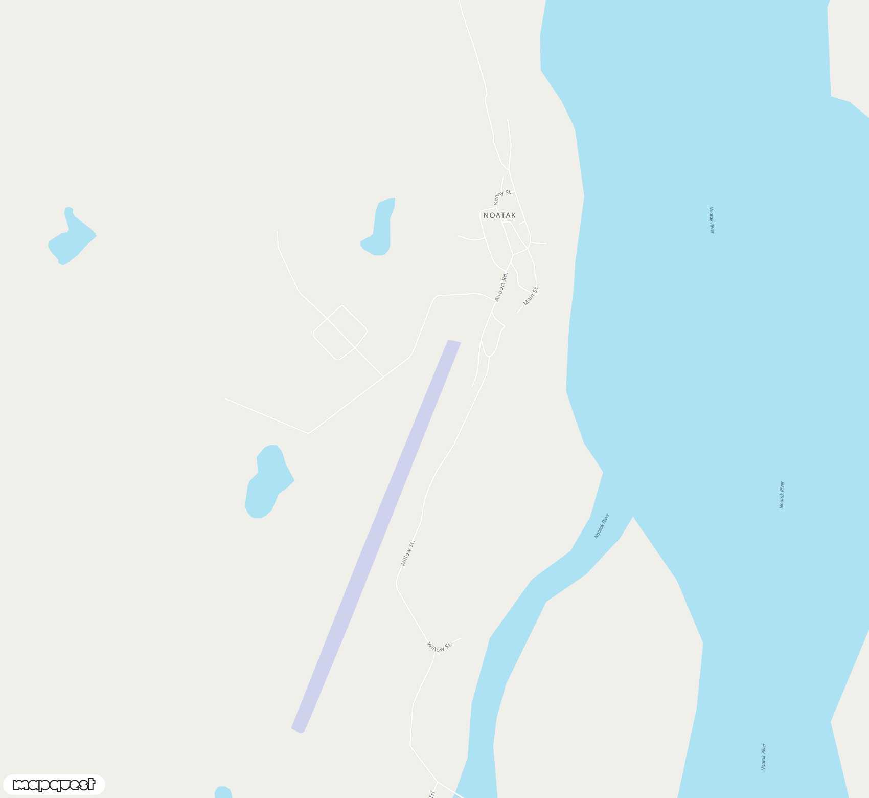 Carte de Noatak <span>airport (WTK)</span>