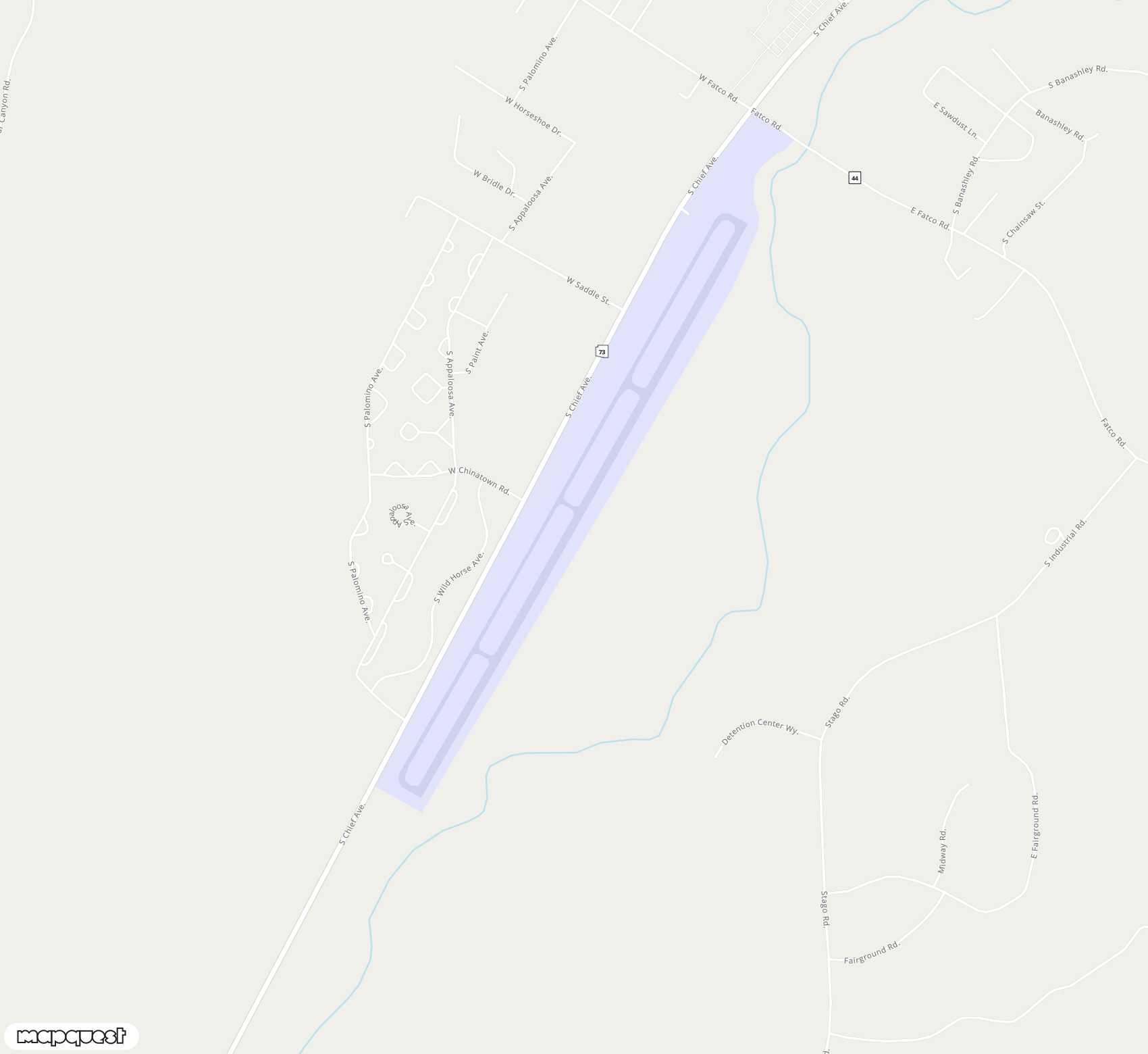 Carte de <span>Aérodrome de </span>Whiteriver<span>(WTR)</span>