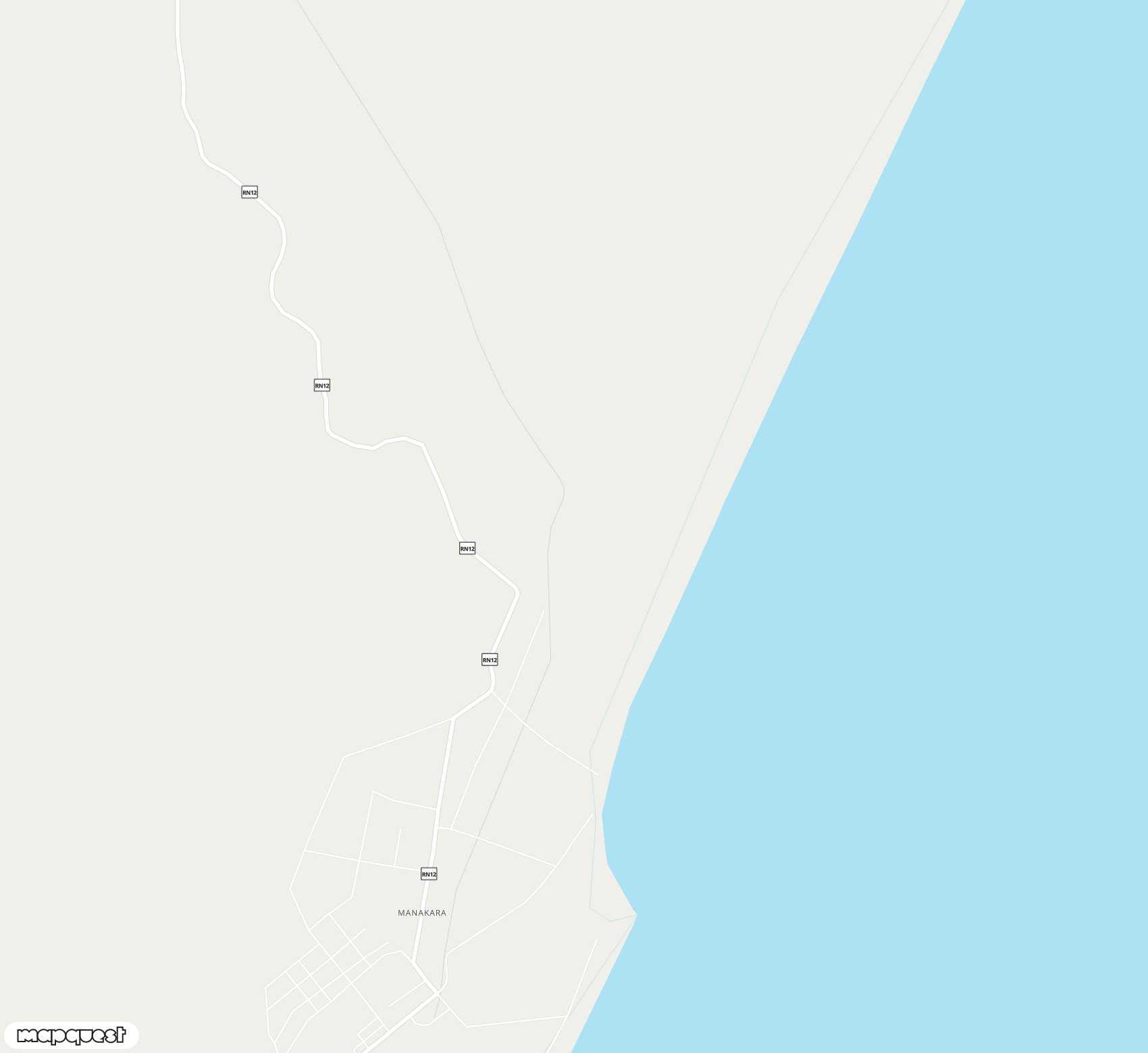 Carte de <span>Aéroport de </span>Manakara<span>(WVK)</span>