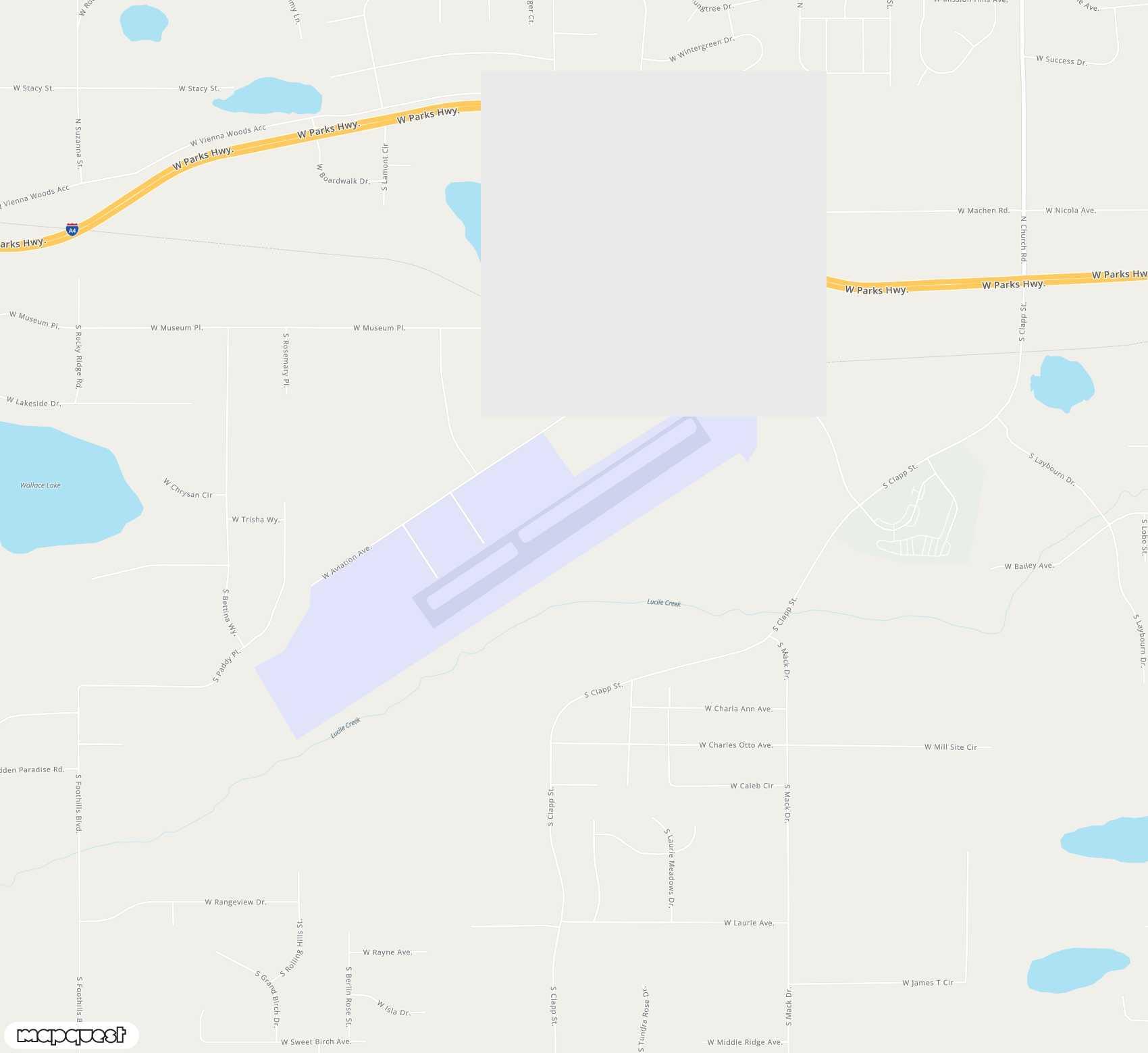 Carte de <span>Aéroport de </span>Wasilla<span>(WWA)</span>