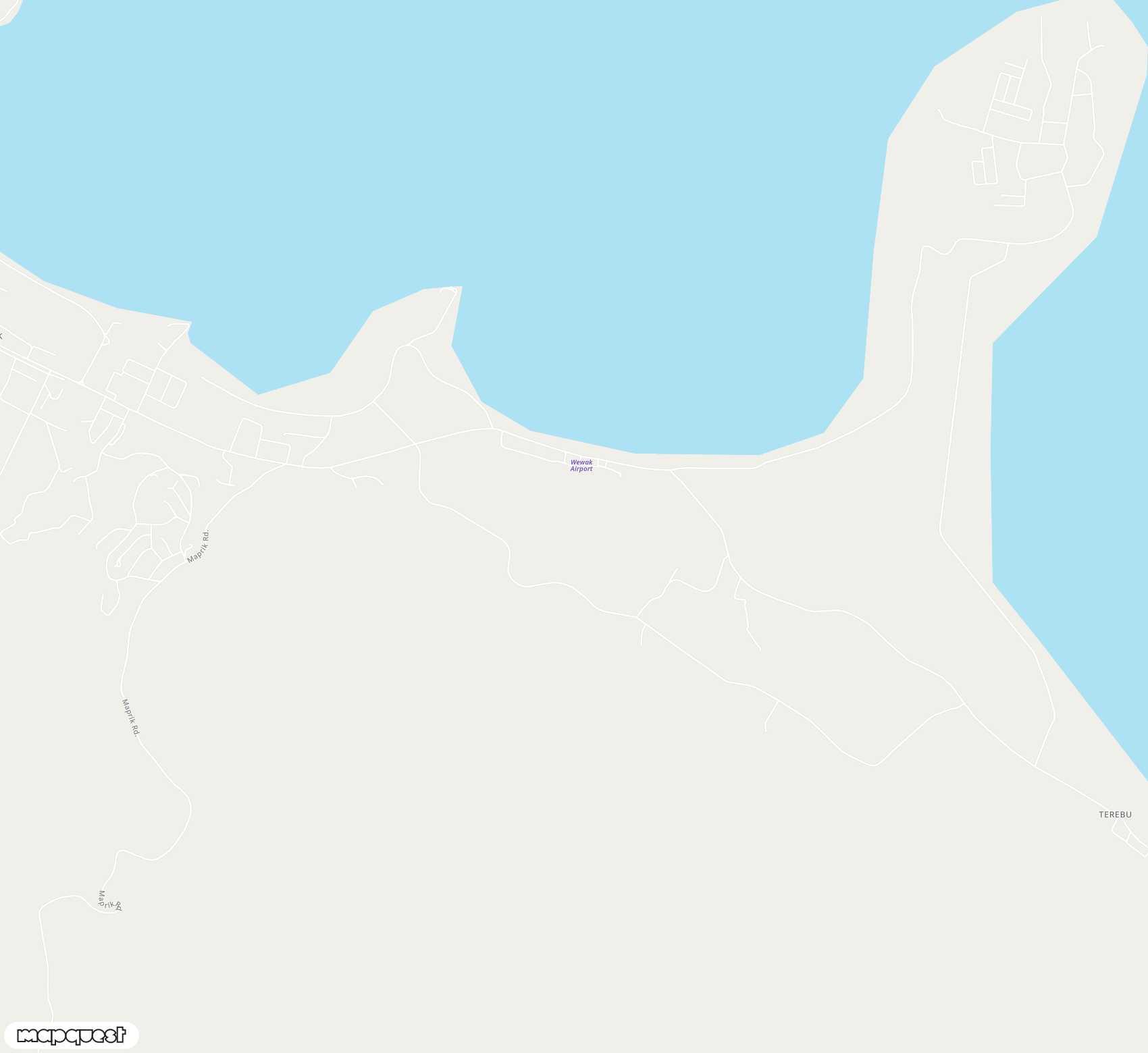 Carte de Wewak <span>airport (WWK)</span>