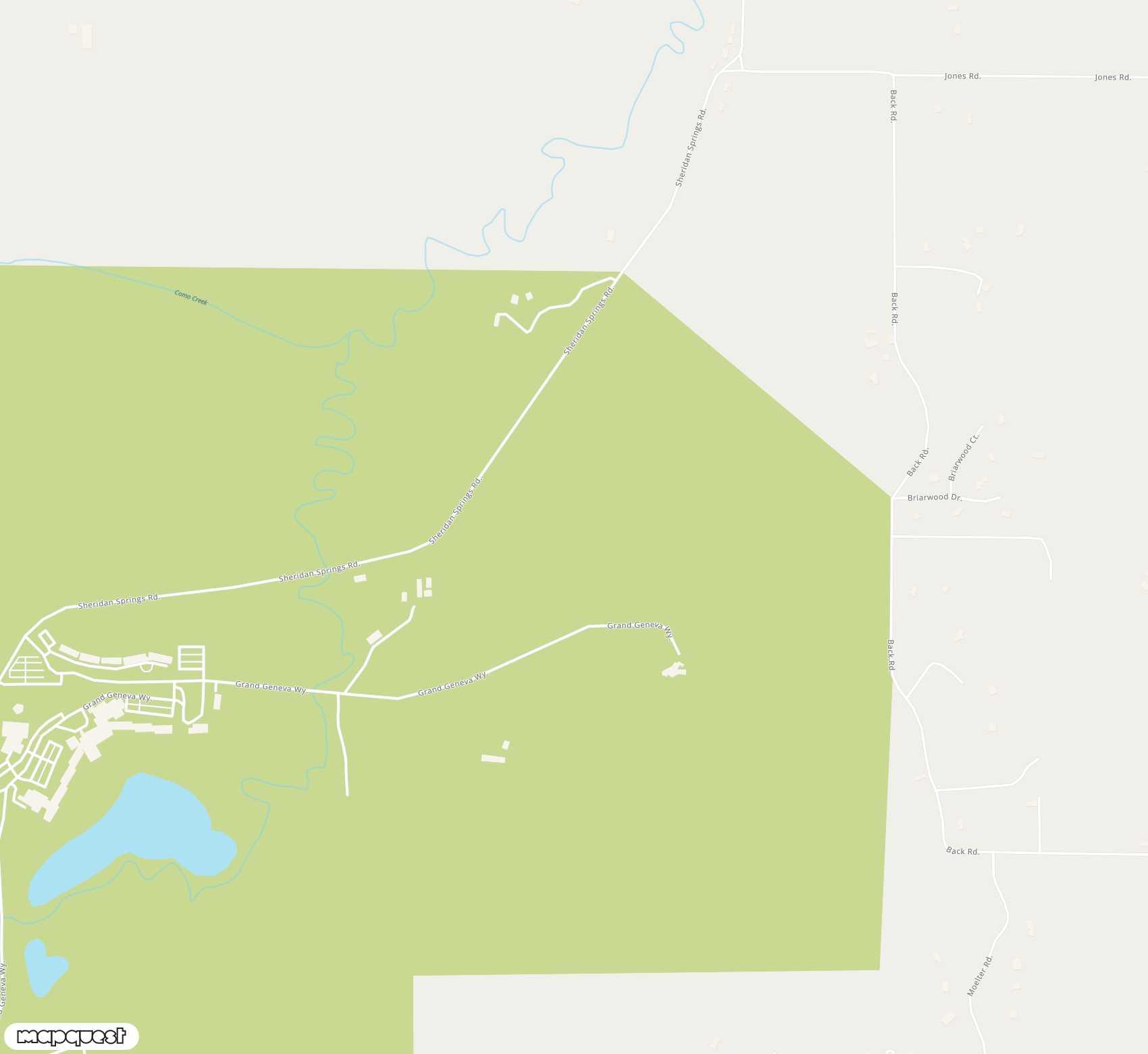 Carte de <span>Aérodrome de </span>Grand Geneva Resort<span>(XES)</span>