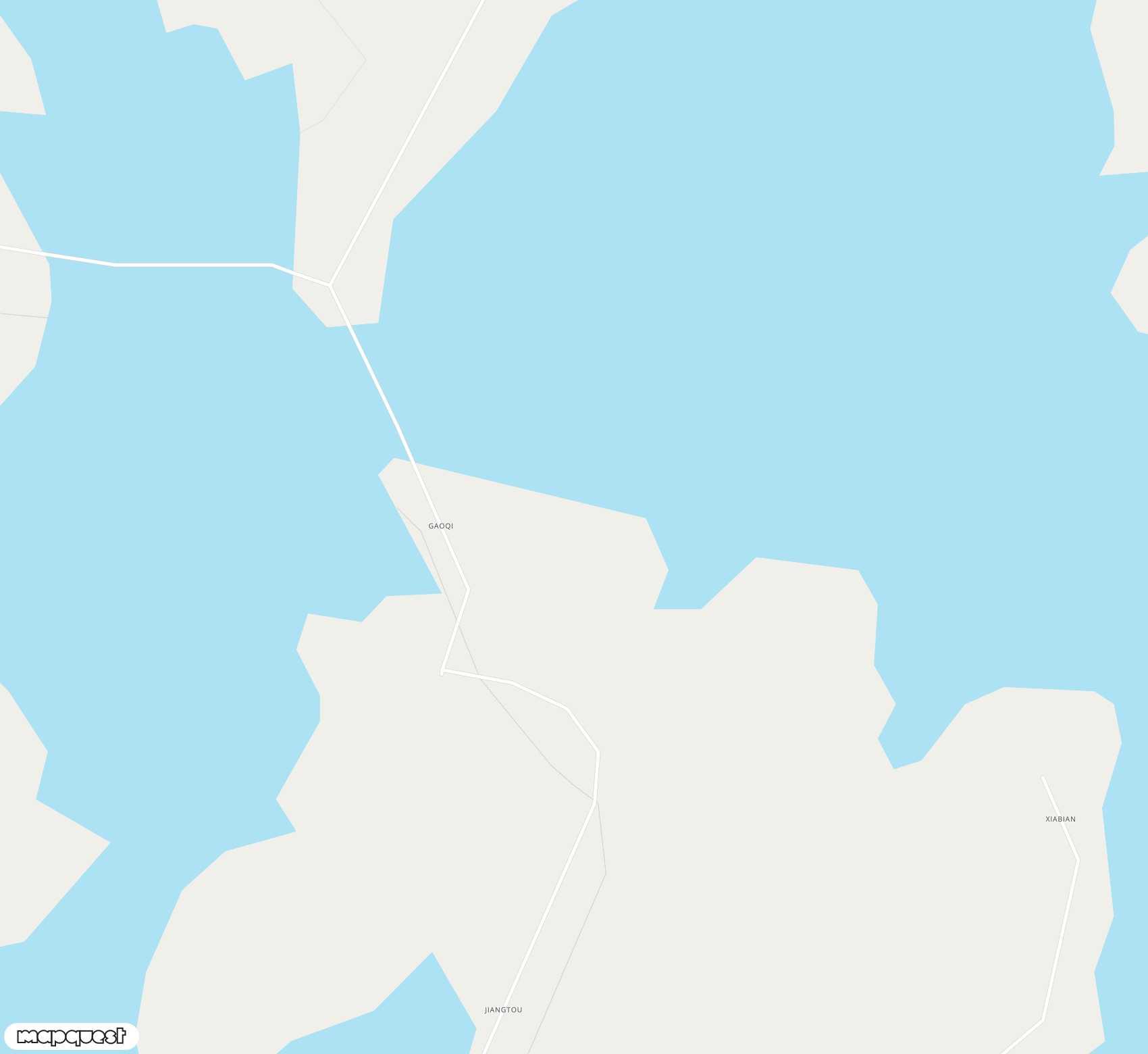 Carte de Xiamen Gaoqi <span>international airport (XMN)</span>