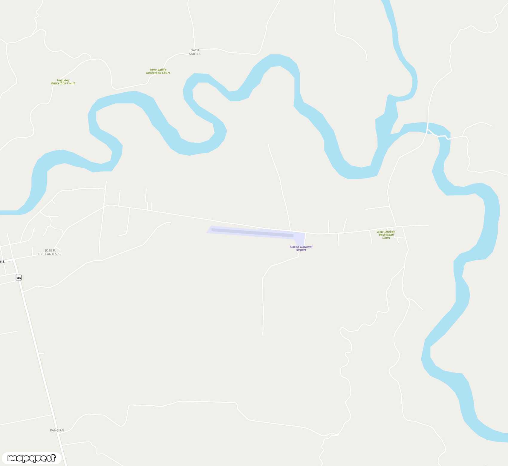 Carte de <span>Aérodrome de </span>Siocon<span>(XSO)</span>