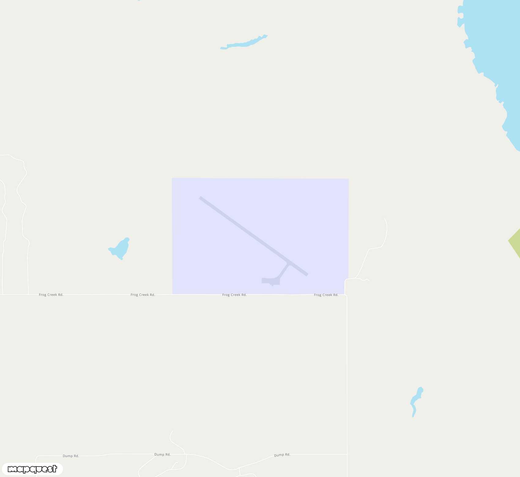 Carte de Fort Frances Municipal <span>airport (YAG)</span>
