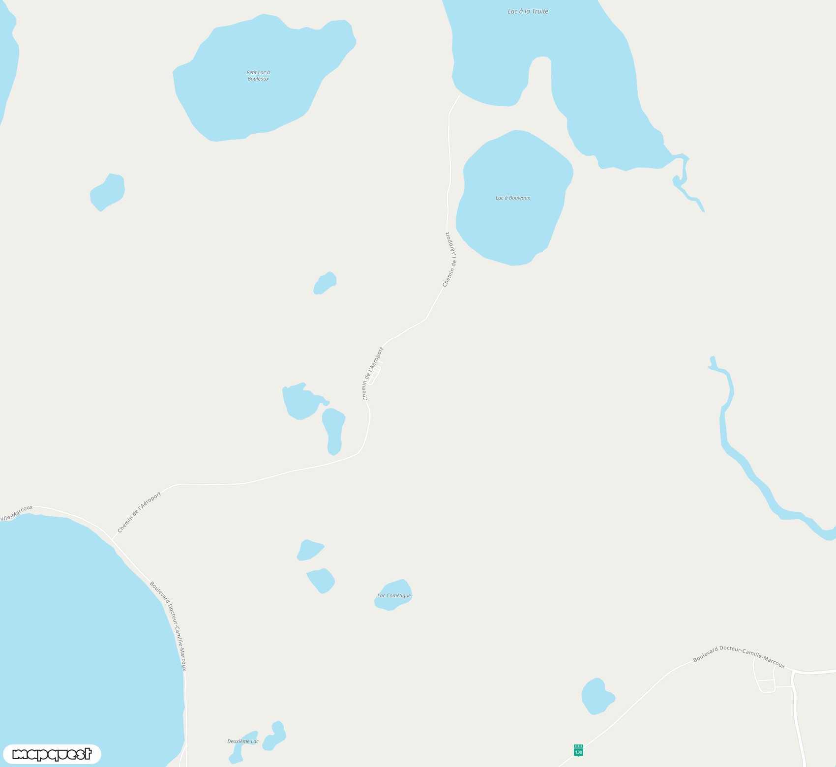 Carte de Lourdes de Blanc Sablon <span>airport (YBX)</span>