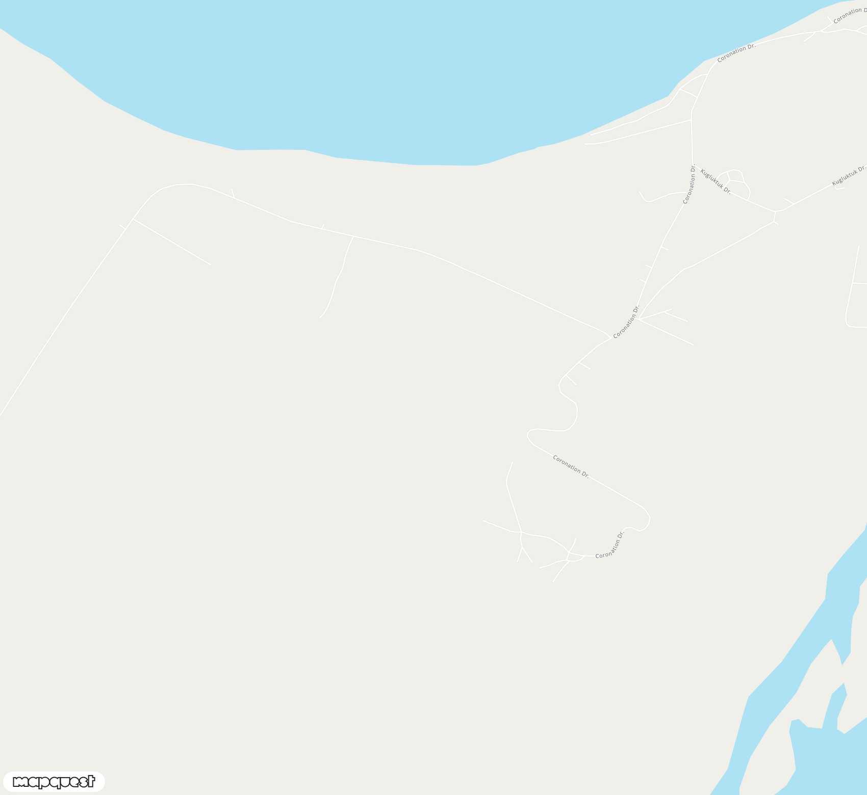 Carte de <span>Aéroport de </span>Kugluktuk<span>(YCO)</span>